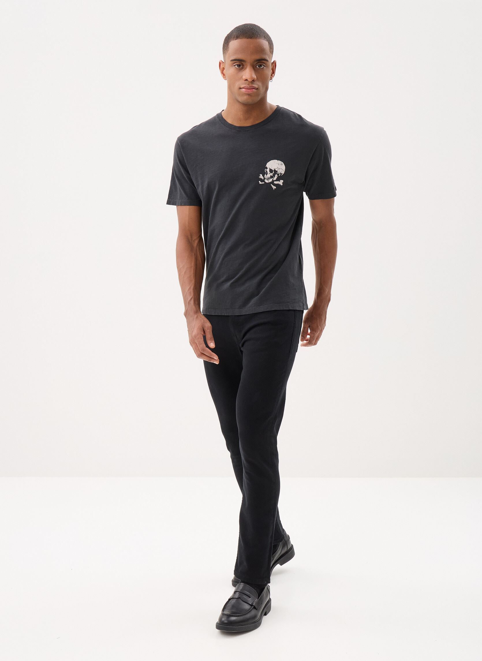 Tee-shirts manches courtes HTSC32096K homme noir The Kooples Tee-shirts manches courtes HTSC32096K homme noir BLA55