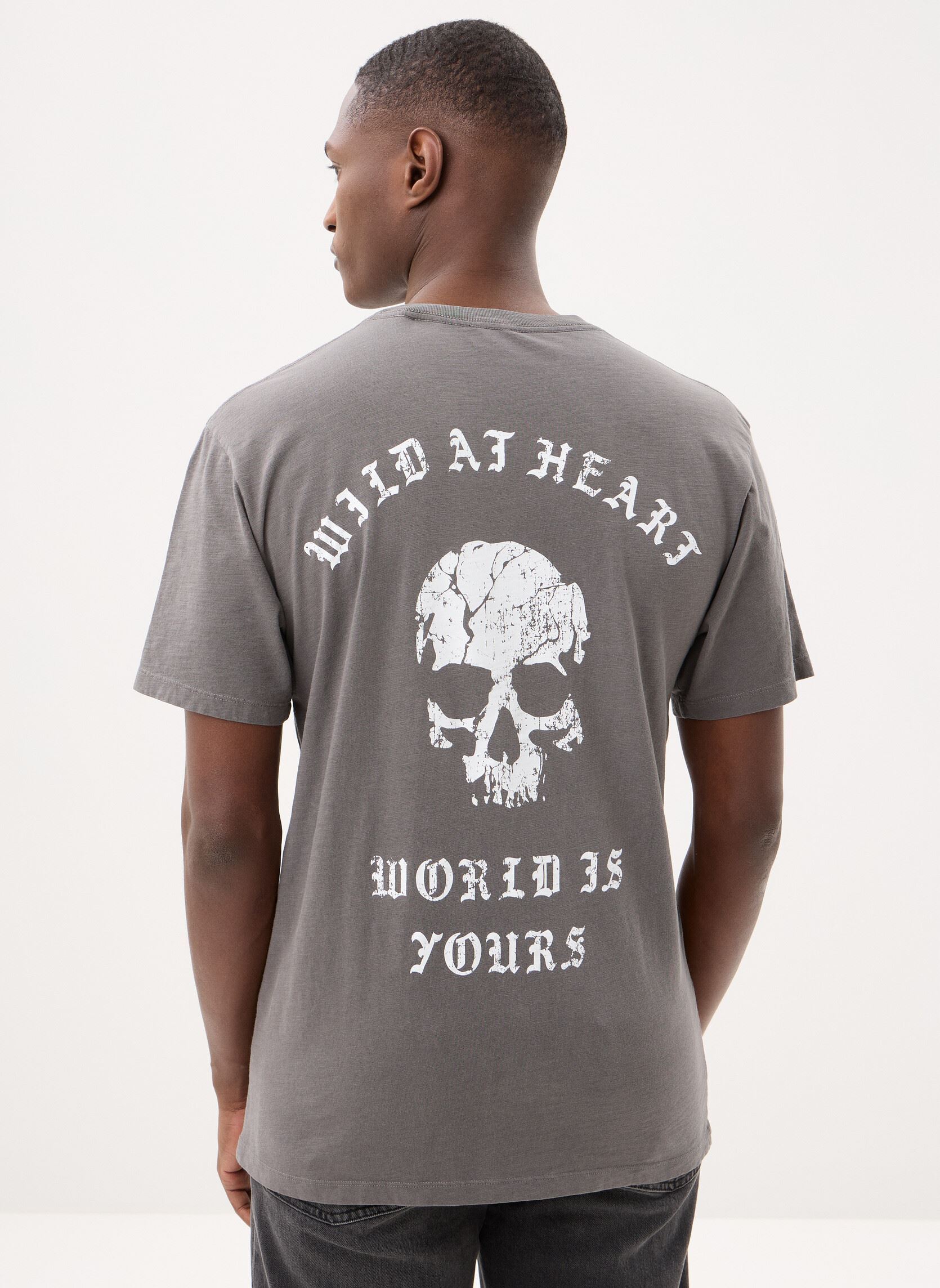 Tee-shirts manches courtes HTSC32097K homme gris The Kooples Tee-shirts manches courtes HTSC32097K homme gris GRY23