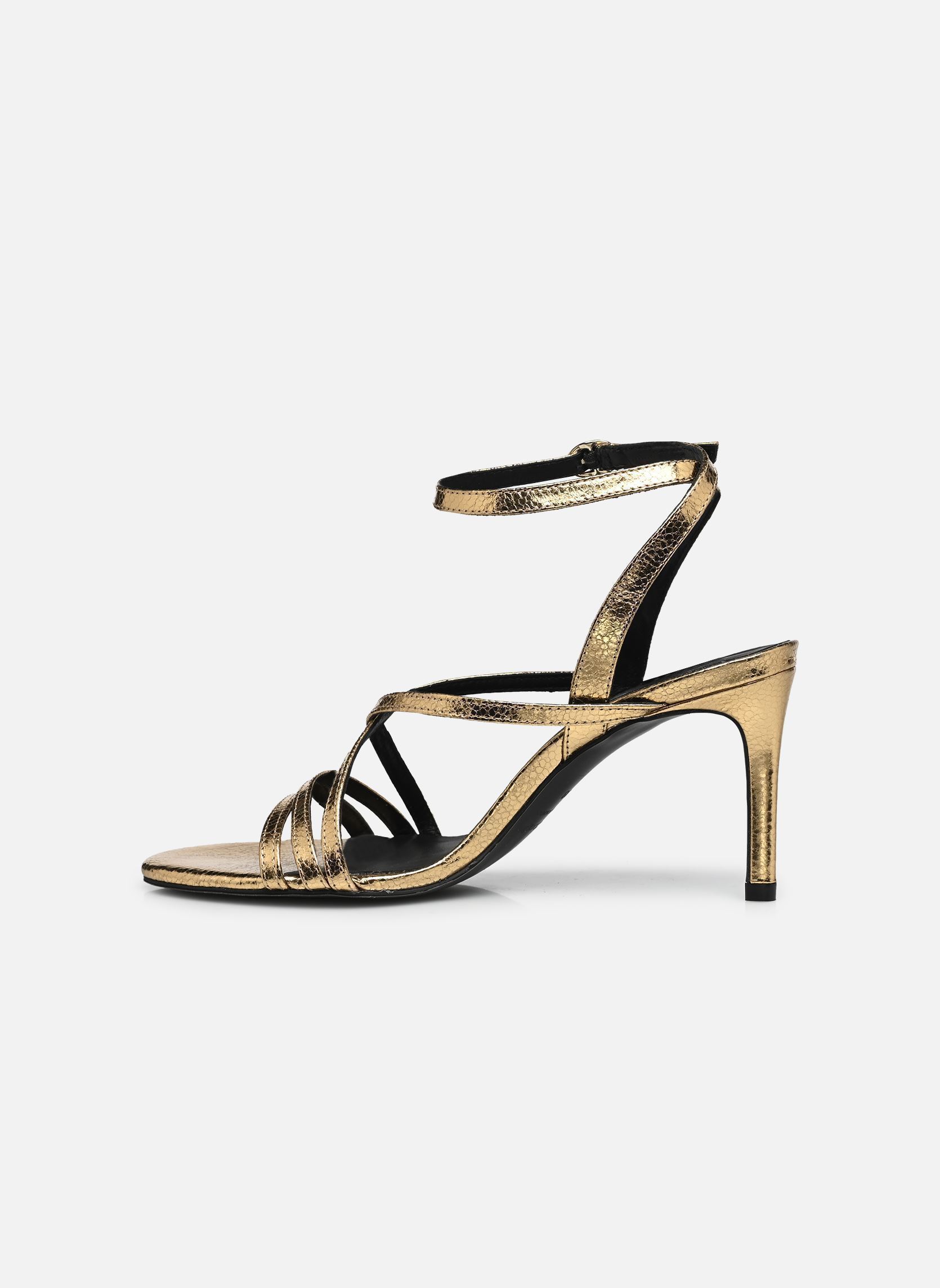 Sandalen AFCH32021K dames goud en brons The Kooples Sandalen AFCH32021K dames goud en brons GOL08