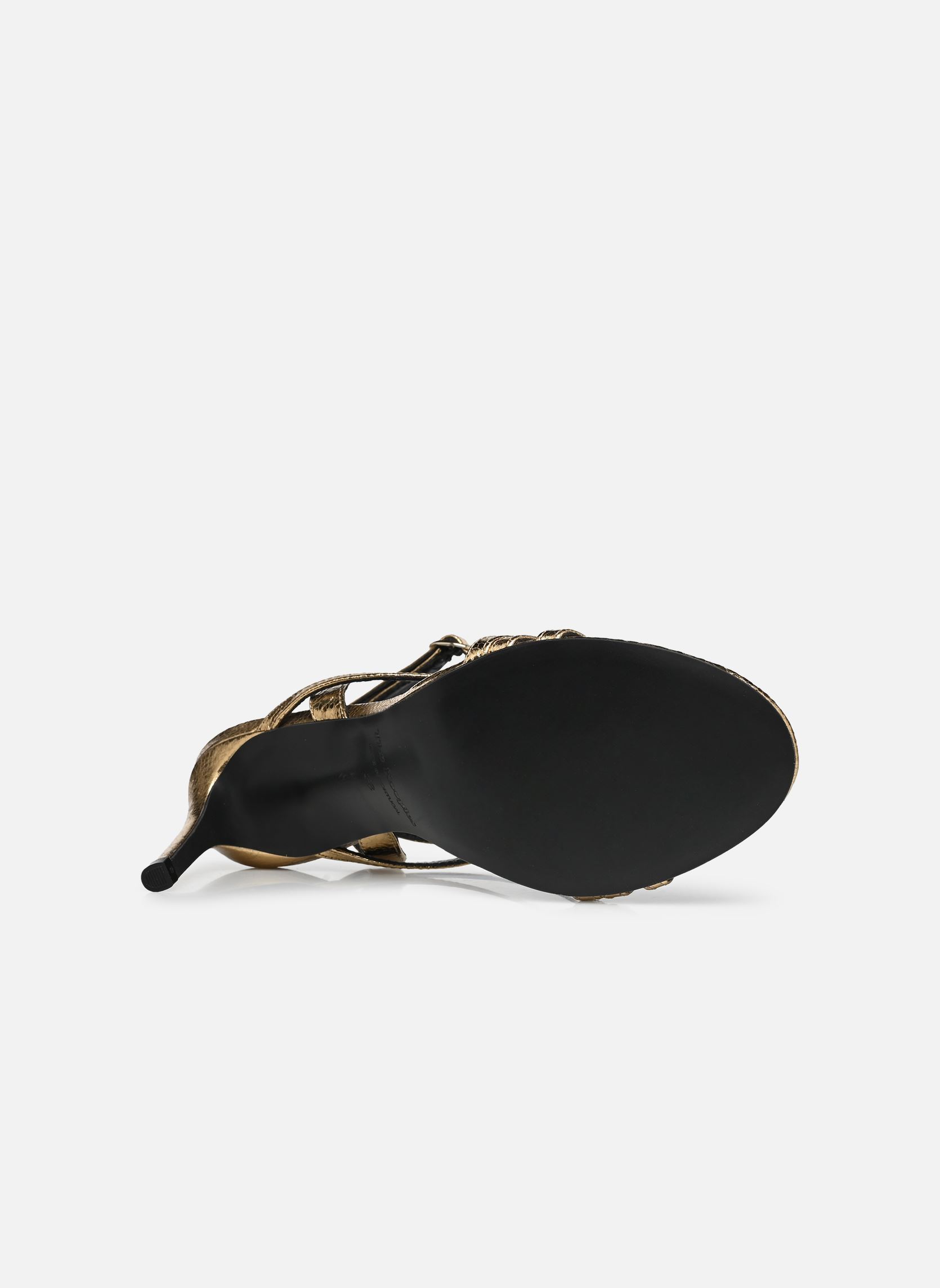 Sandalen AFCH32021K dames goud en brons The Kooples Sandalen AFCH32021K dames goud en brons GOL08