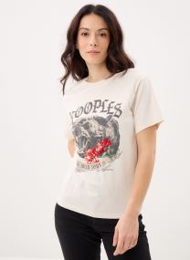 T-shirts met korte mouwen FTSC32020K dames beige The Kooples T-shirts met korte mouwen FTSC32020K dames beige BEI02
