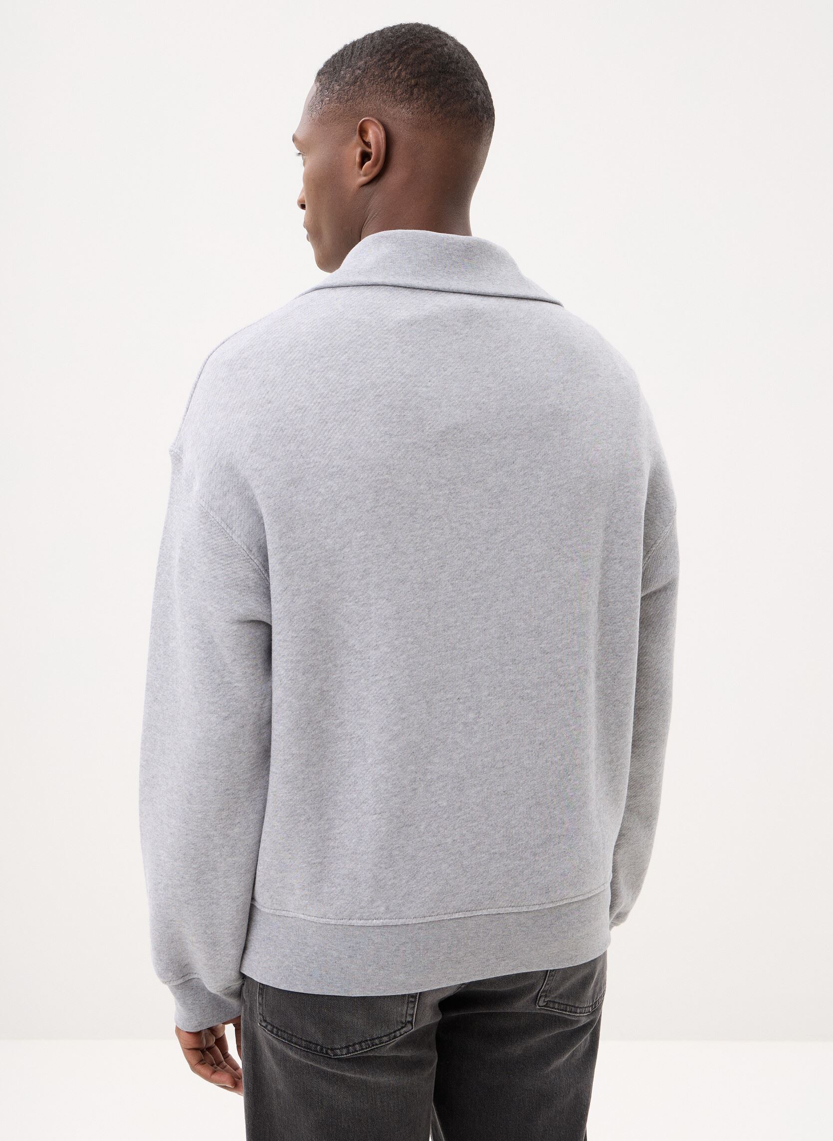 Sweats HSWE32003K homme gris The Kooples Sweats HSWE32003K homme gris GRY23