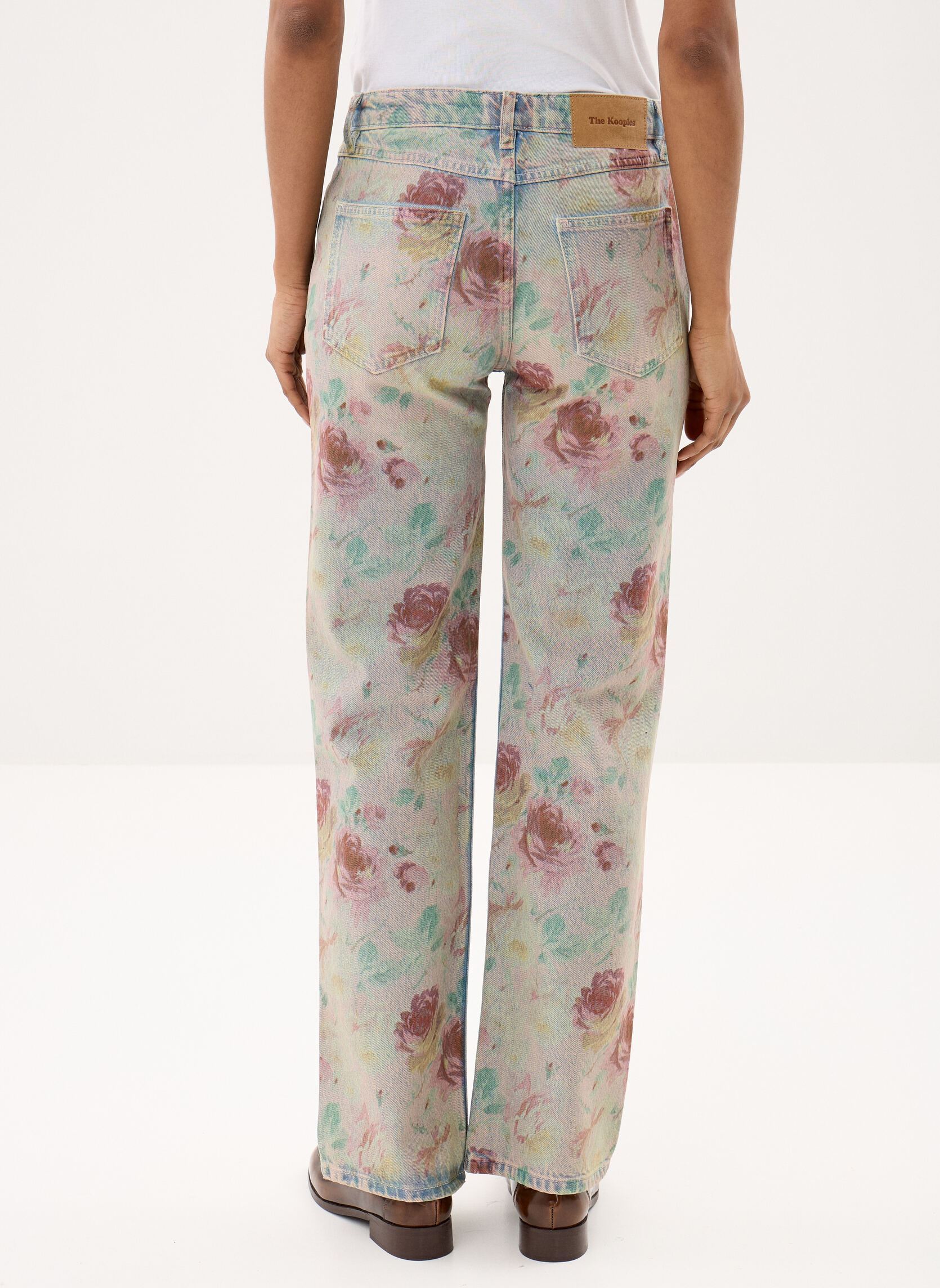 Rechte jeans / Straight Leg Jeans FJEA32011J dames meerkleurig The Kooples Rechte jeans / Straight Leg Jeans FJEA32011J dames meerkleurig MUL03