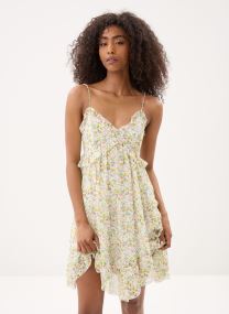 Robes FROB32081K femme blanc