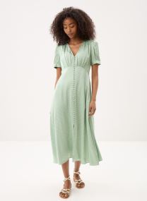 Robes longues FROB32085K femme vert The Kooples Robes longues FROB32085K femme vert GRN63