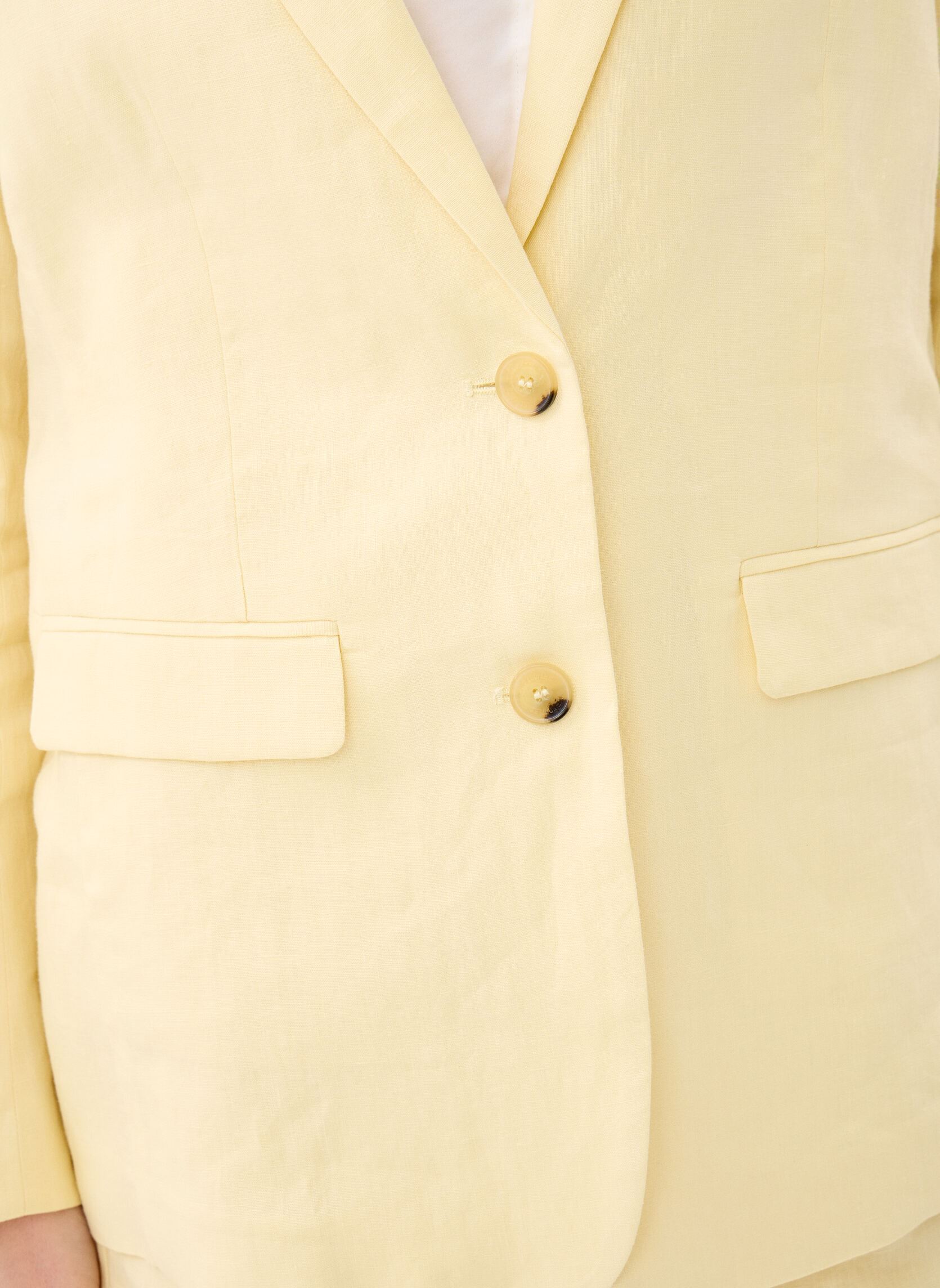 Jacketts / Sakkos FVES32006K damen gelb The Kooples Jacketts / Sakkos FVES32006K damen gelb YEL03