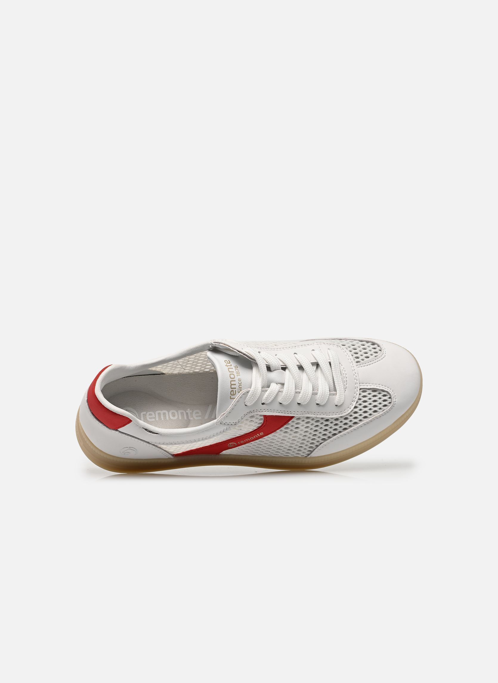 Baskets basses D2C08 femme blanc Remonte Baskets basses D2C08 femme blanc WEISS/WEISS/FLAMME/WEISS