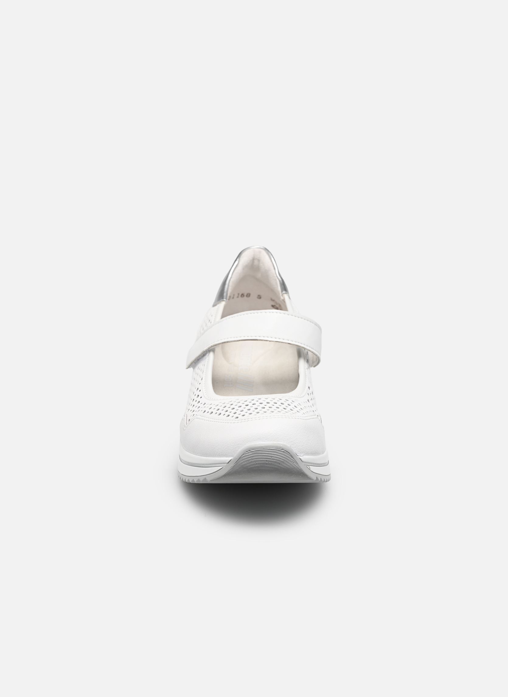 Baskets basses D0T21 femme blanc Remonte Baskets basses D0T21 femme blanc WEISS/SILVER/WEISS
