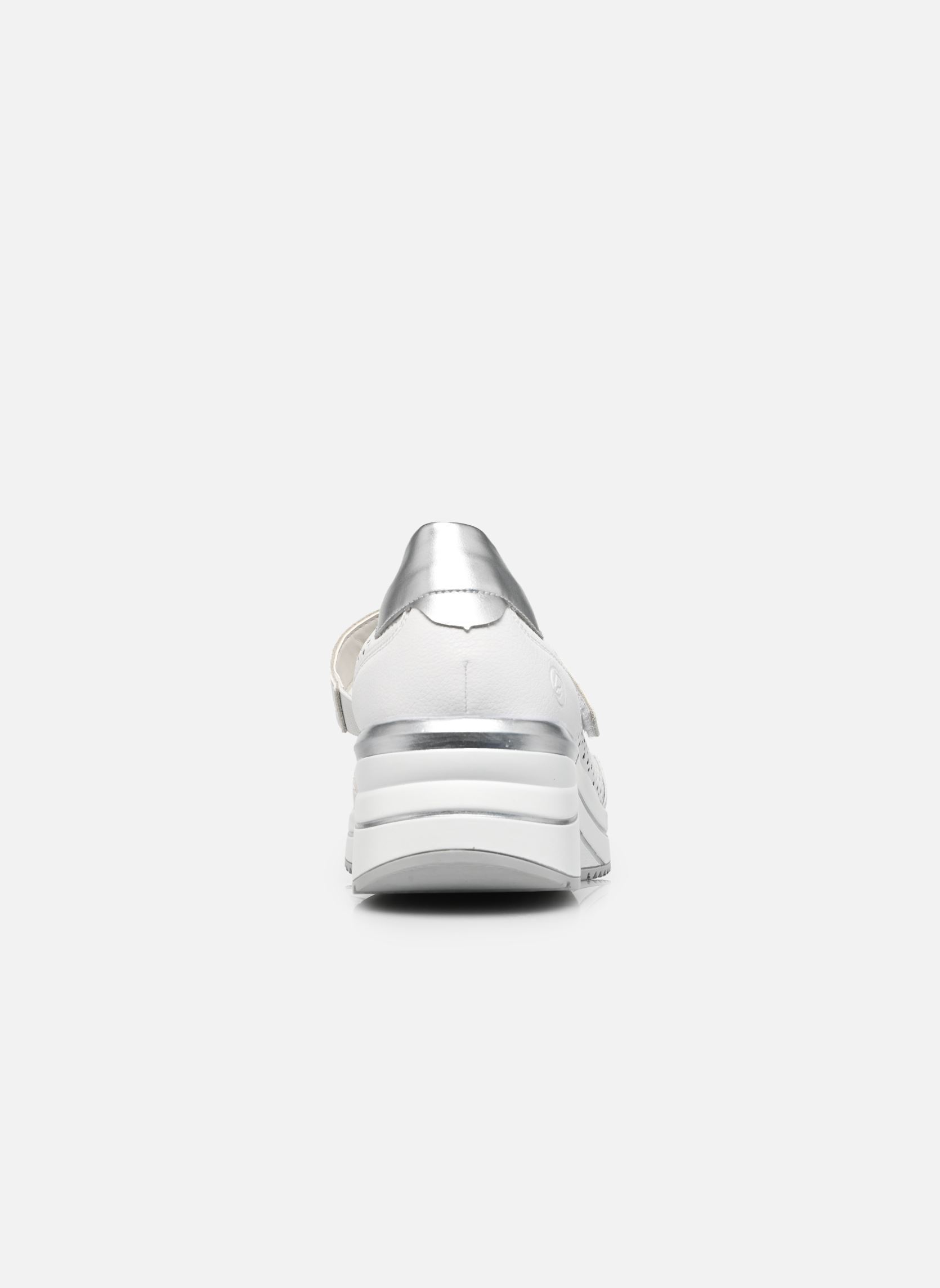 Baskets basses D0T21 femme blanc Remonte Baskets basses D0T21 femme blanc WEISS/SILVER/WEISS