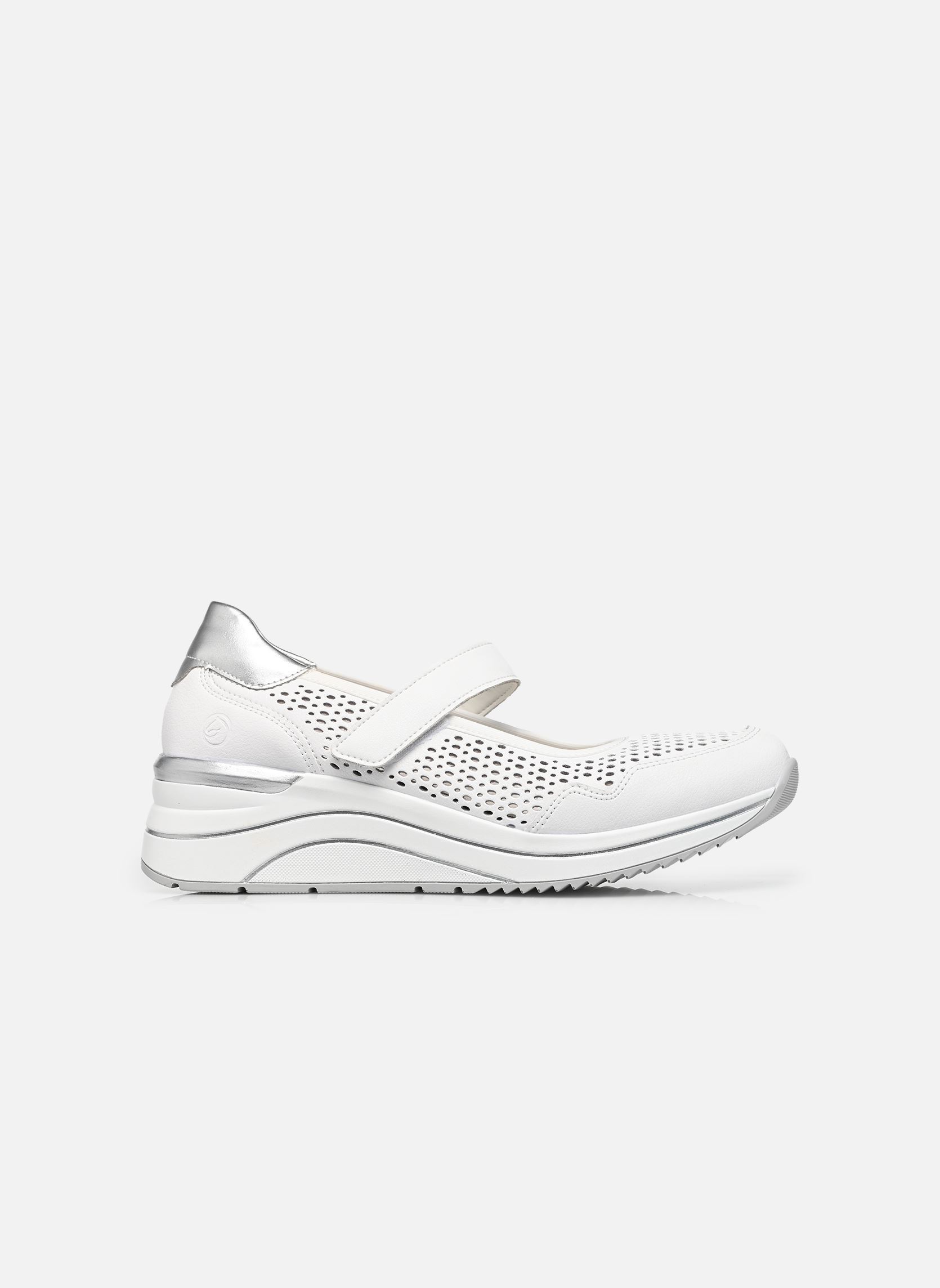 Baskets basses D0T21 femme blanc Remonte Baskets basses D0T21 femme blanc WEISS/SILVER/WEISS