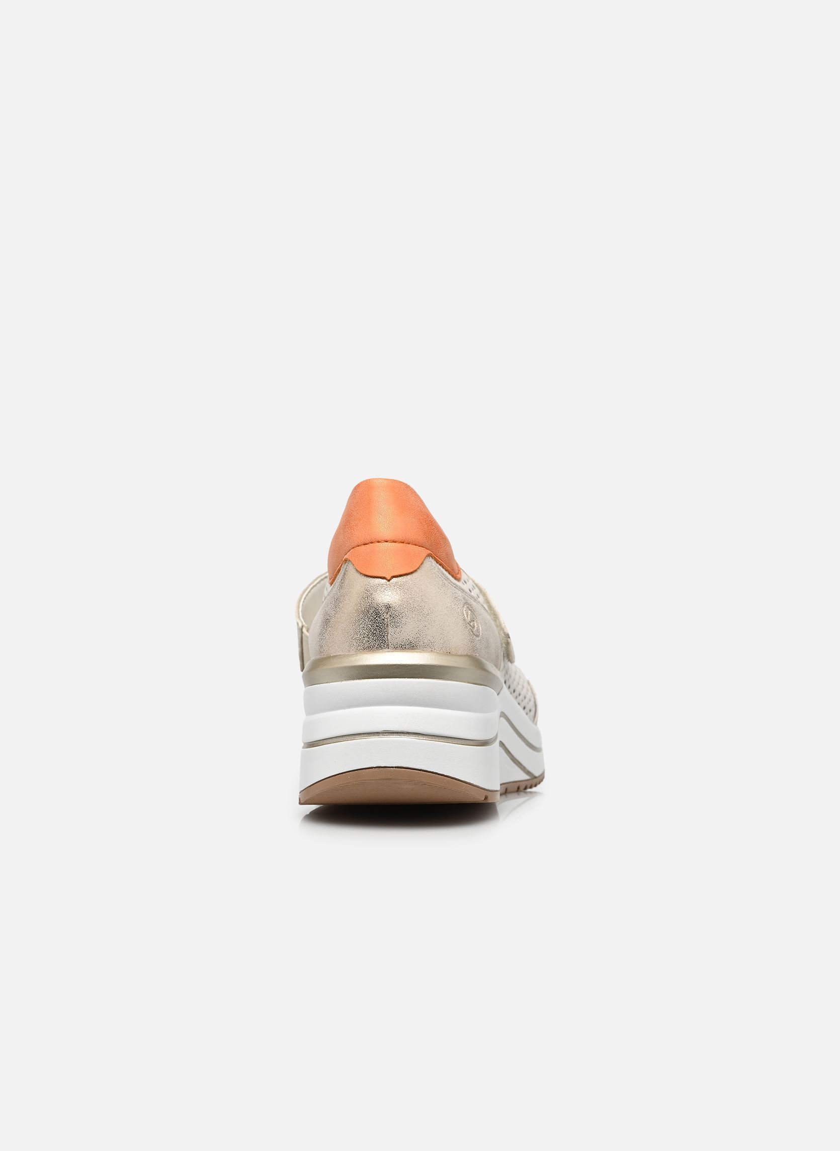 Baskets basses D0T21 femme blanc Remonte Baskets basses D0T21 femme blanc OFFWHITE/MUSCHEL/ORANGE/OFFWHI