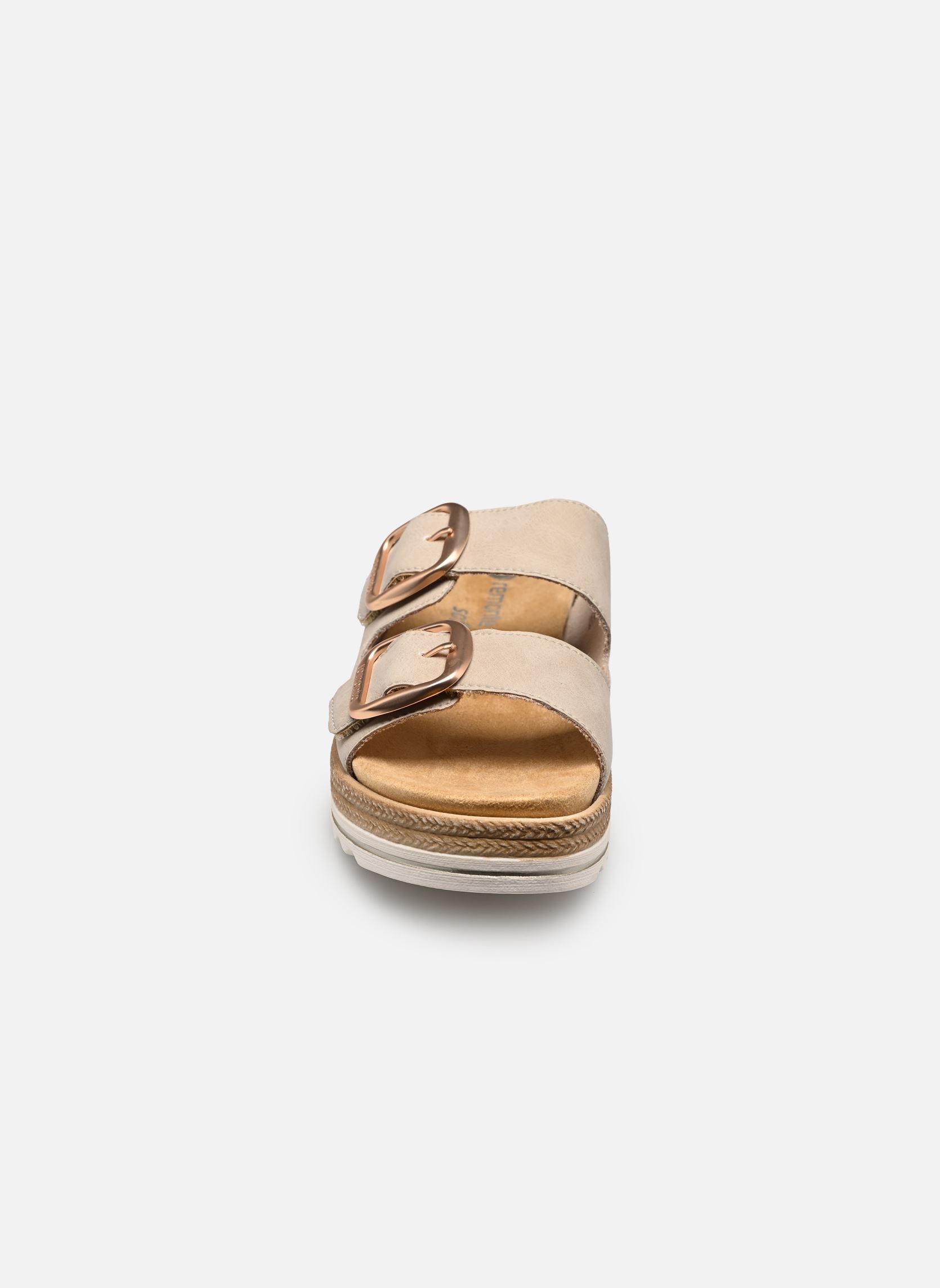 Mules et sabots D0Q66 femme beige Remonte Mules et sabots D0Q66 femme beige GINGER