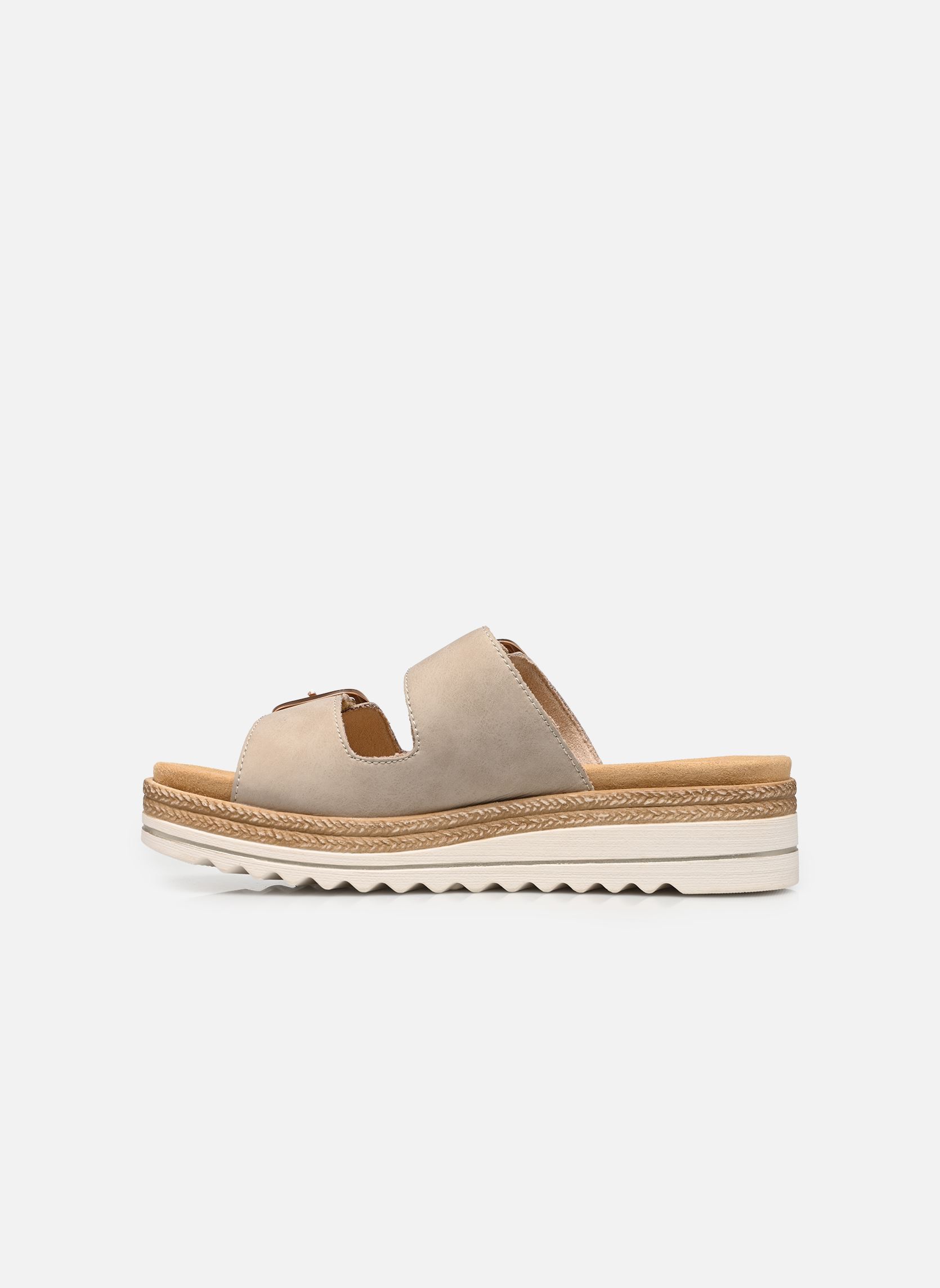 Mules et sabots D0Q66 femme beige Remonte Mules et sabots D0Q66 femme beige GINGER