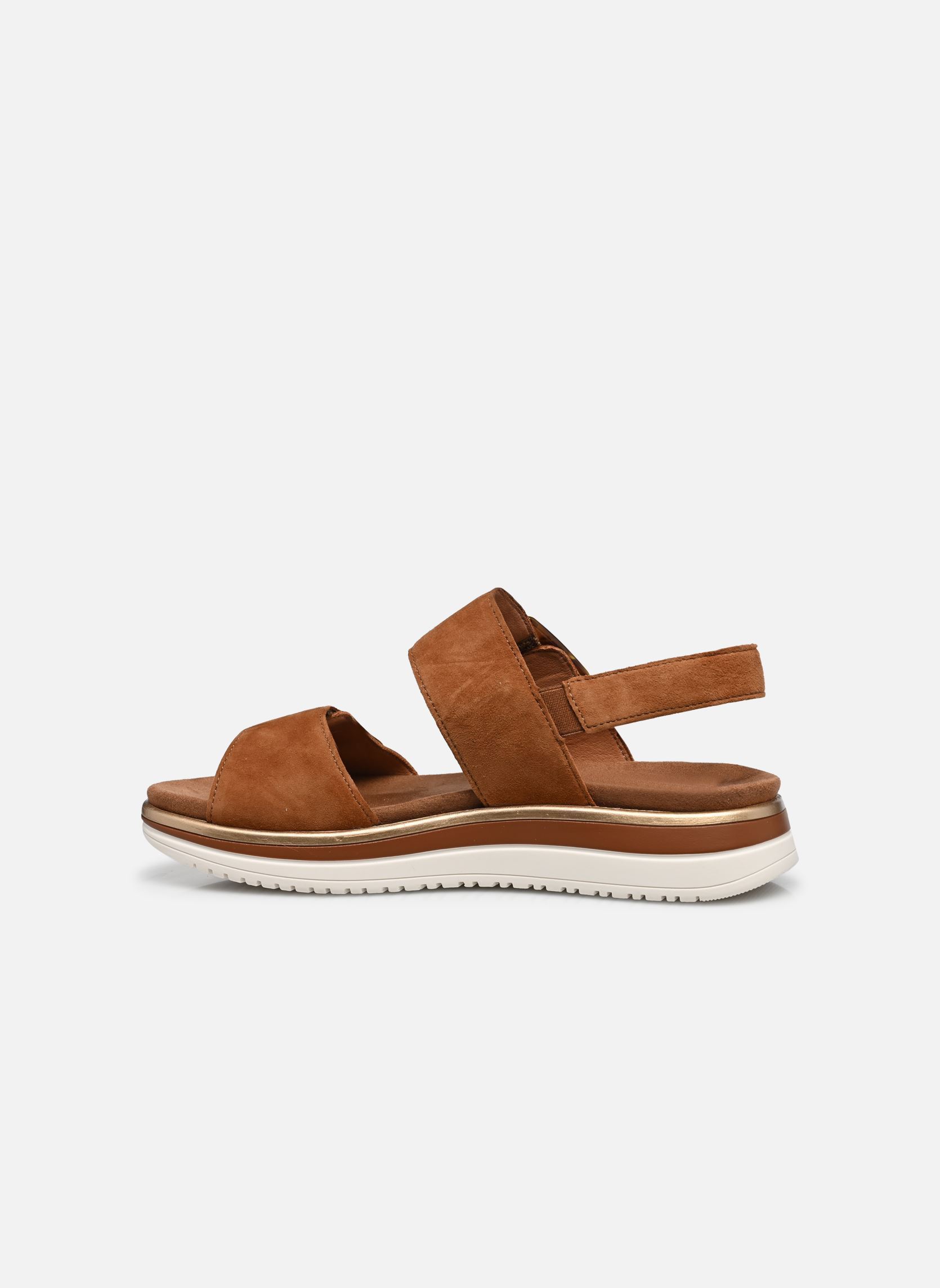 Sandalen met sleehak en plateau D1J62 dames bruin Remonte Sandalen met sleehak en plateau D1J62 dames bruin NOCCIA