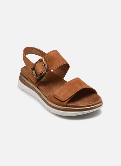 Remonte Sandales compensées et plateformes D1J62 femme marron