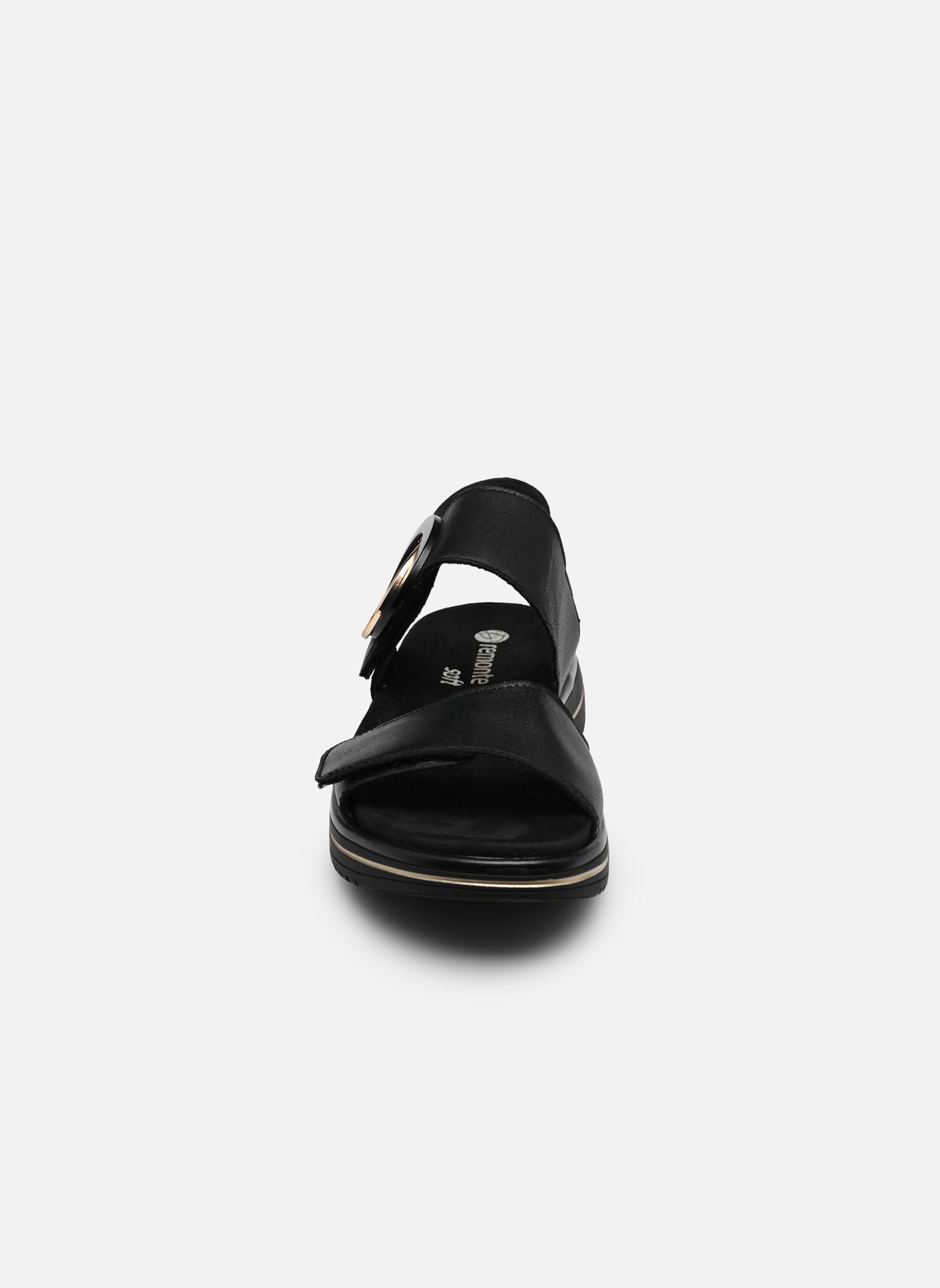 Sandales compensées et plateformes D1J63 femme noir Remonte Sandales compensées et plateformes D1J63 femme noir NOIR