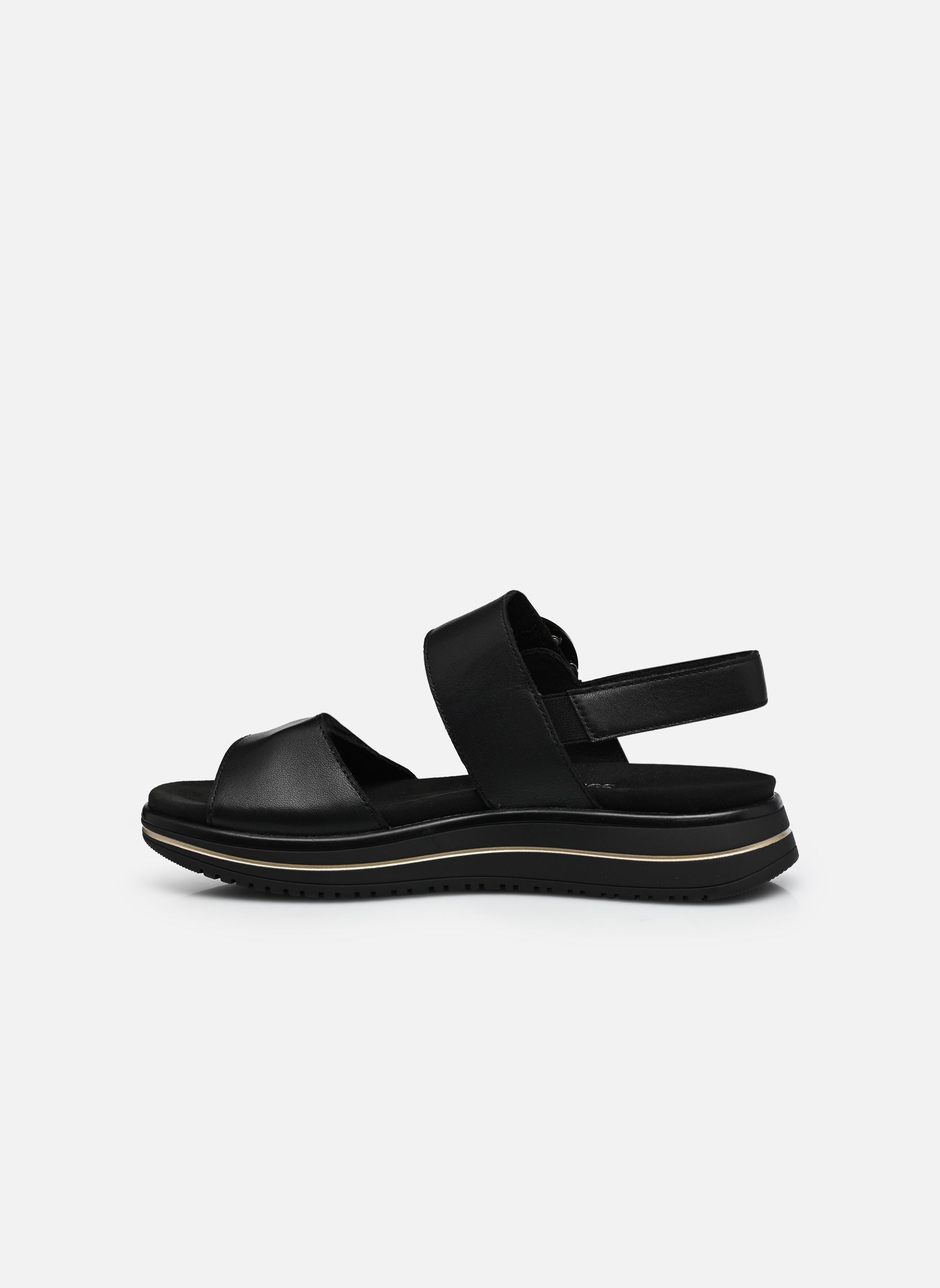 Sandales compensées et plateformes D1J63 femme noir Remonte Sandales compensées et plateformes D1J63 femme noir NOIR