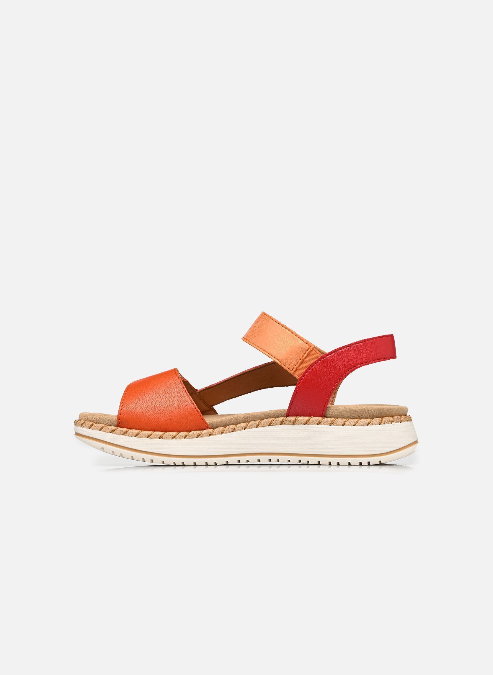 Sandales compensées et plateformes D3J50 femme orange Remonte Sandales compensées et plateformes D3J50 femme orange KUERBIS/MAGENTA/ORANGE/ROSSO