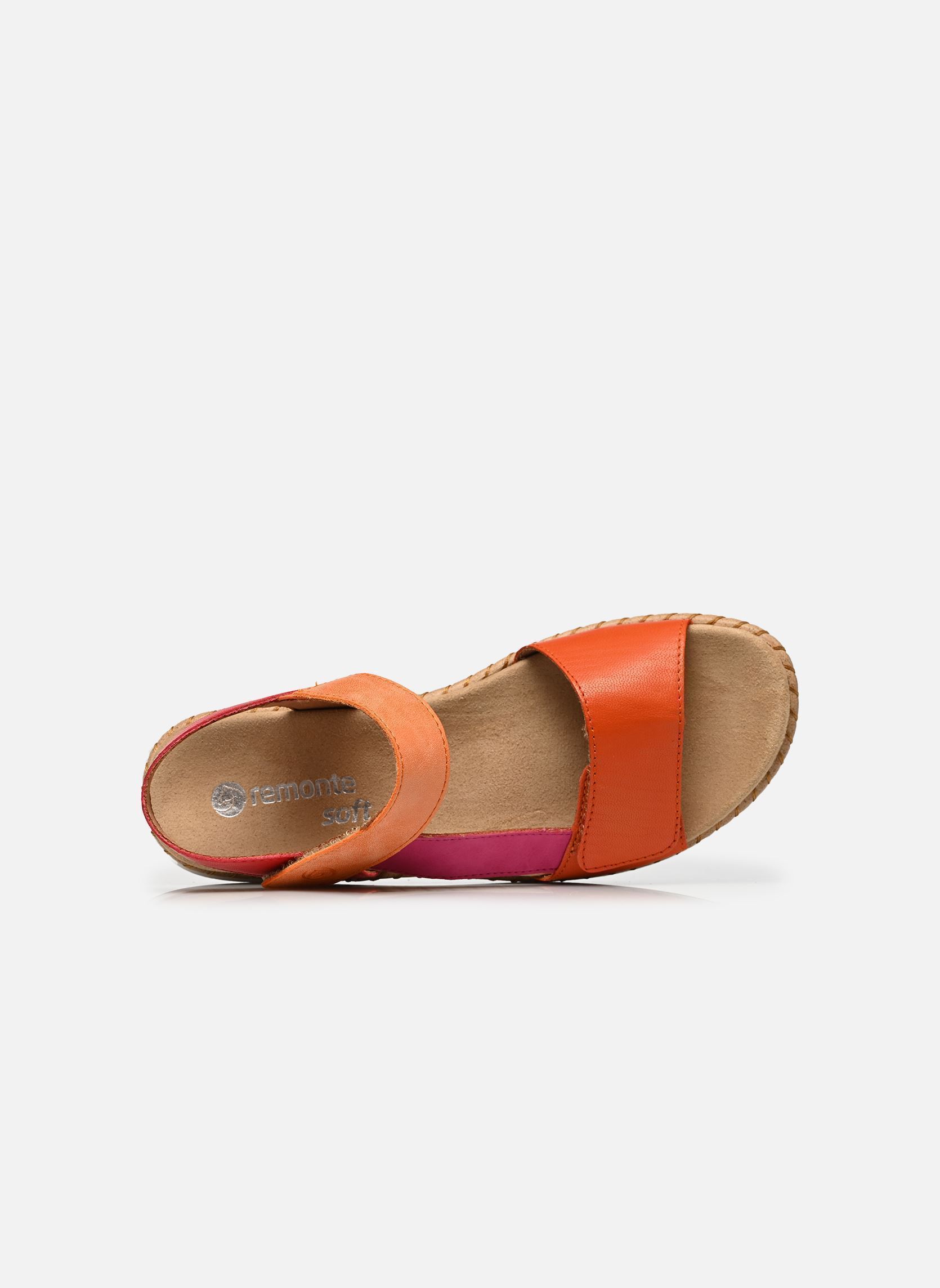 Sandales compensées et plateformes D3J50 femme orange Remonte Sandales compensées et plateformes D3J50 femme orange KUERBIS/MAGENTA/ORANGE/ROSSO