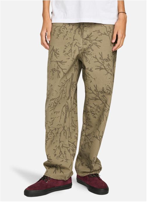 Element Pantalons droits Bigfoot Big 5 Canvas homme marron