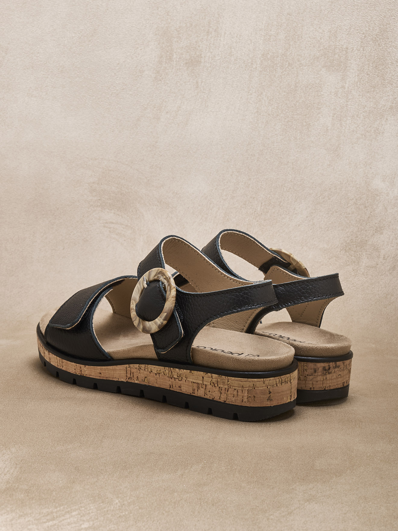 Sandales SANDALES femme noir Pediconfort Sandales SANDALES femme noir Noir