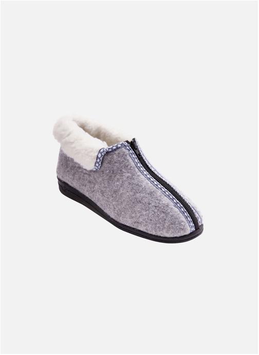 Pediconfort Chaussons PANTOUFLES femme gris