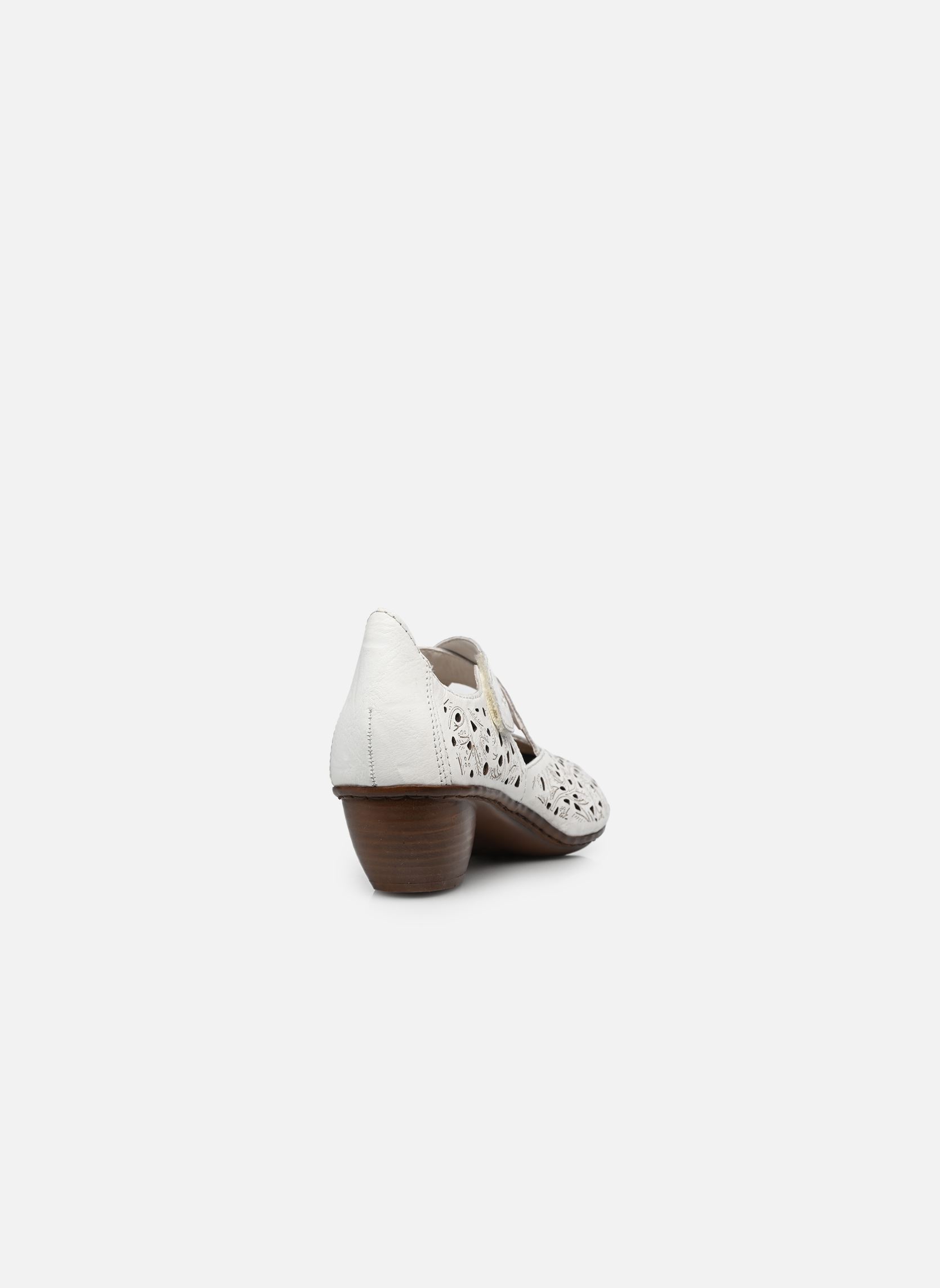 Escarpins à brides 43773 femme blanc Rieker Escarpins à brides 43773 femme blanc BLANC