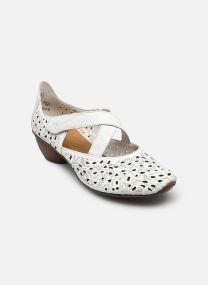 Escarpins à brides 43773 femme blanc Rieker Escarpins à brides 43773 femme blanc BLANC