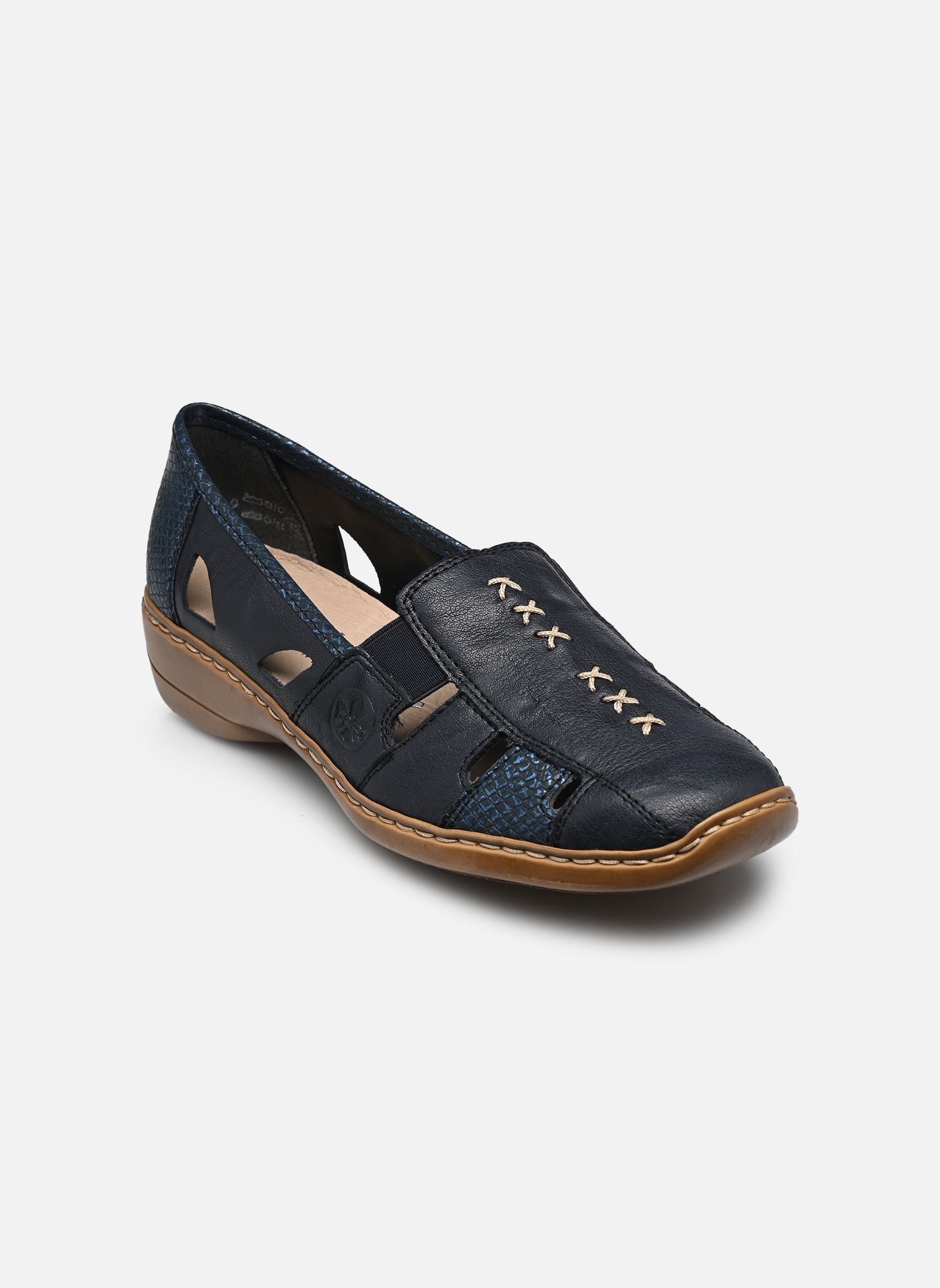 Klassieke ballerina's 41385 dames blauw Rieker Klassieke ballerina's 41385 dames blauw PAZIFIK/ROYAL