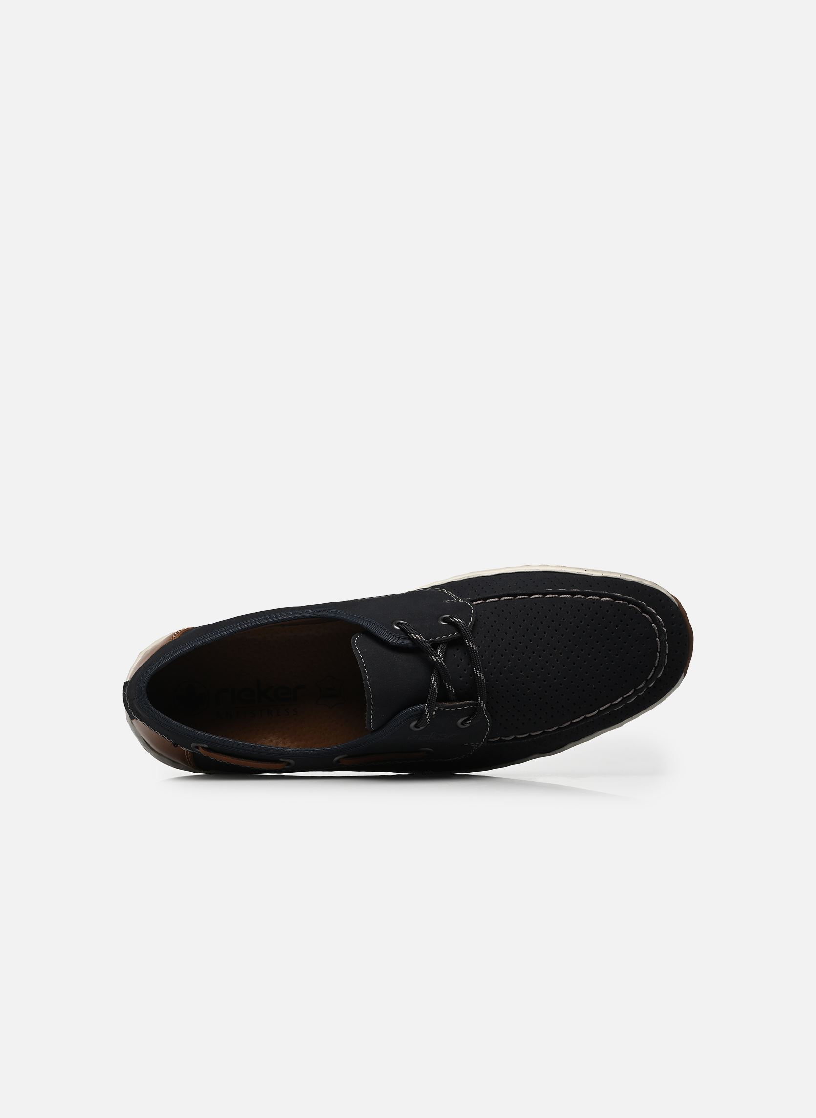 Bootschoenen 8816 heren blauw Rieker Bootschoenen 8816 heren blauw PAZIFIK/AMARETTO
