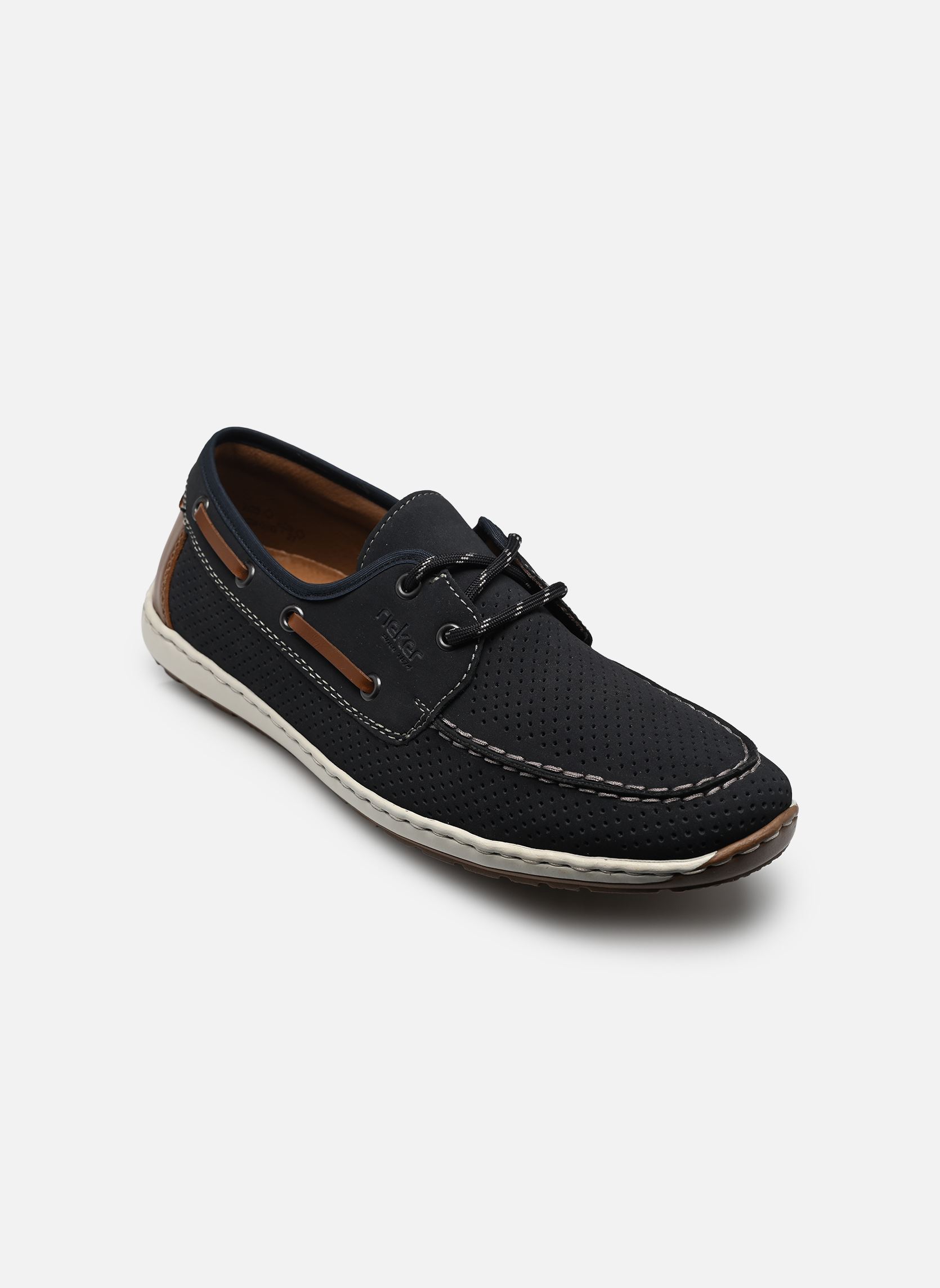 Bootschoenen 8816 heren blauw Rieker Bootschoenen 8816 heren blauw PAZIFIK/AMARETTO