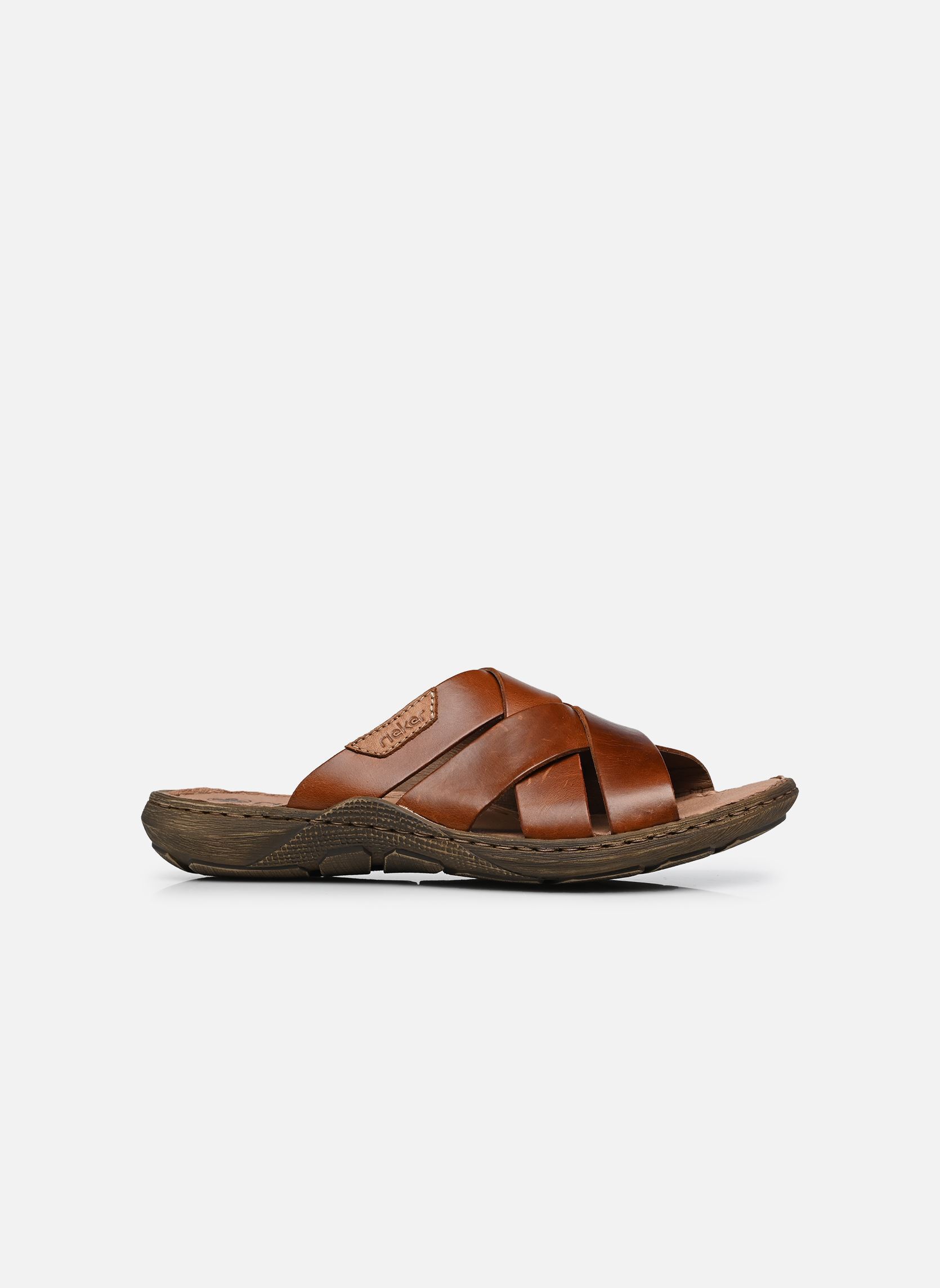 Mules 22092 homme marron Rieker Mules 22092 homme marron AMARETTO/NUSS