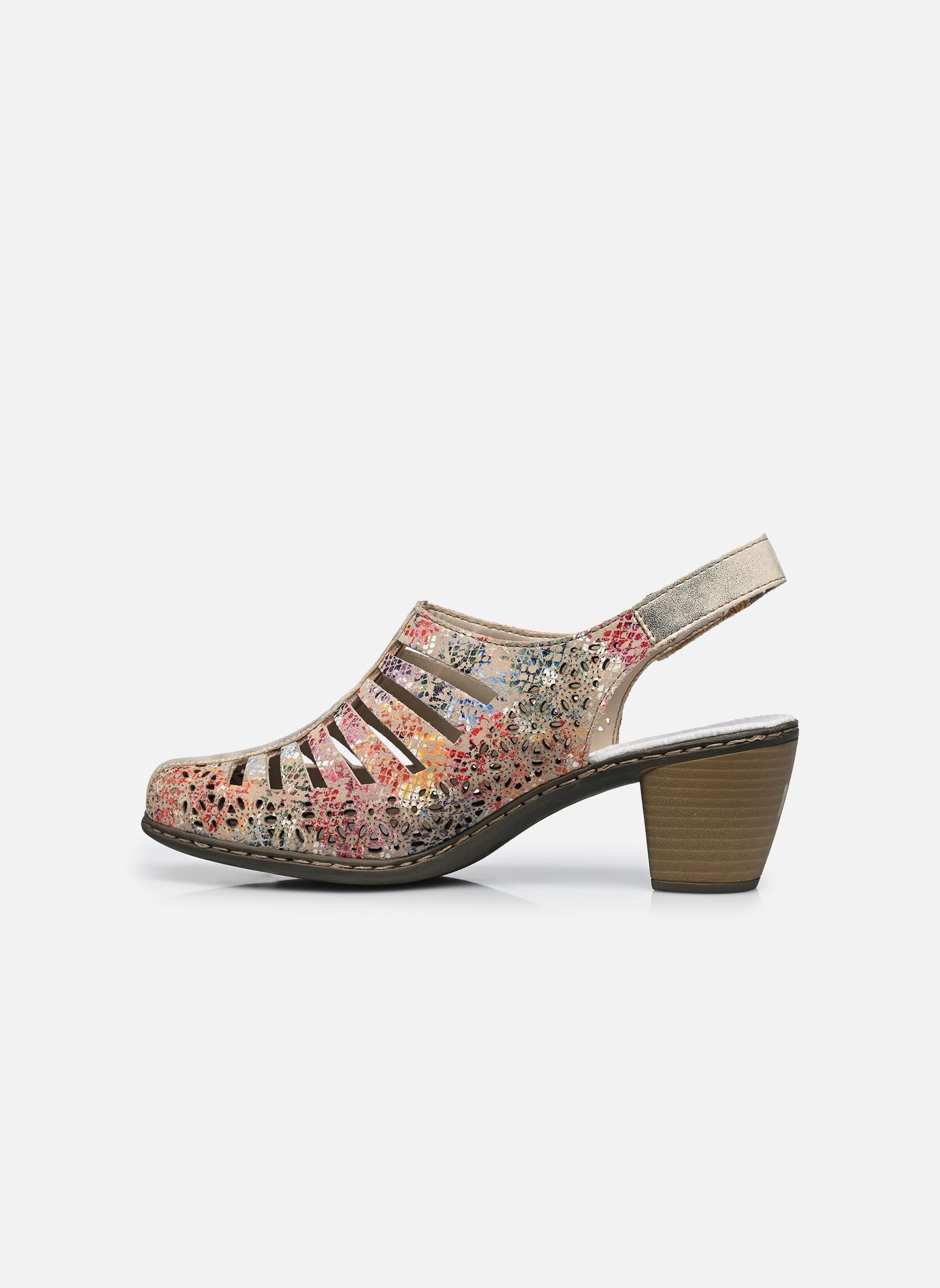 Sandales 40959 femme multicolore Rieker Sandales 40959 femme multicolore MUSCHEL/BEIGE-MULTI