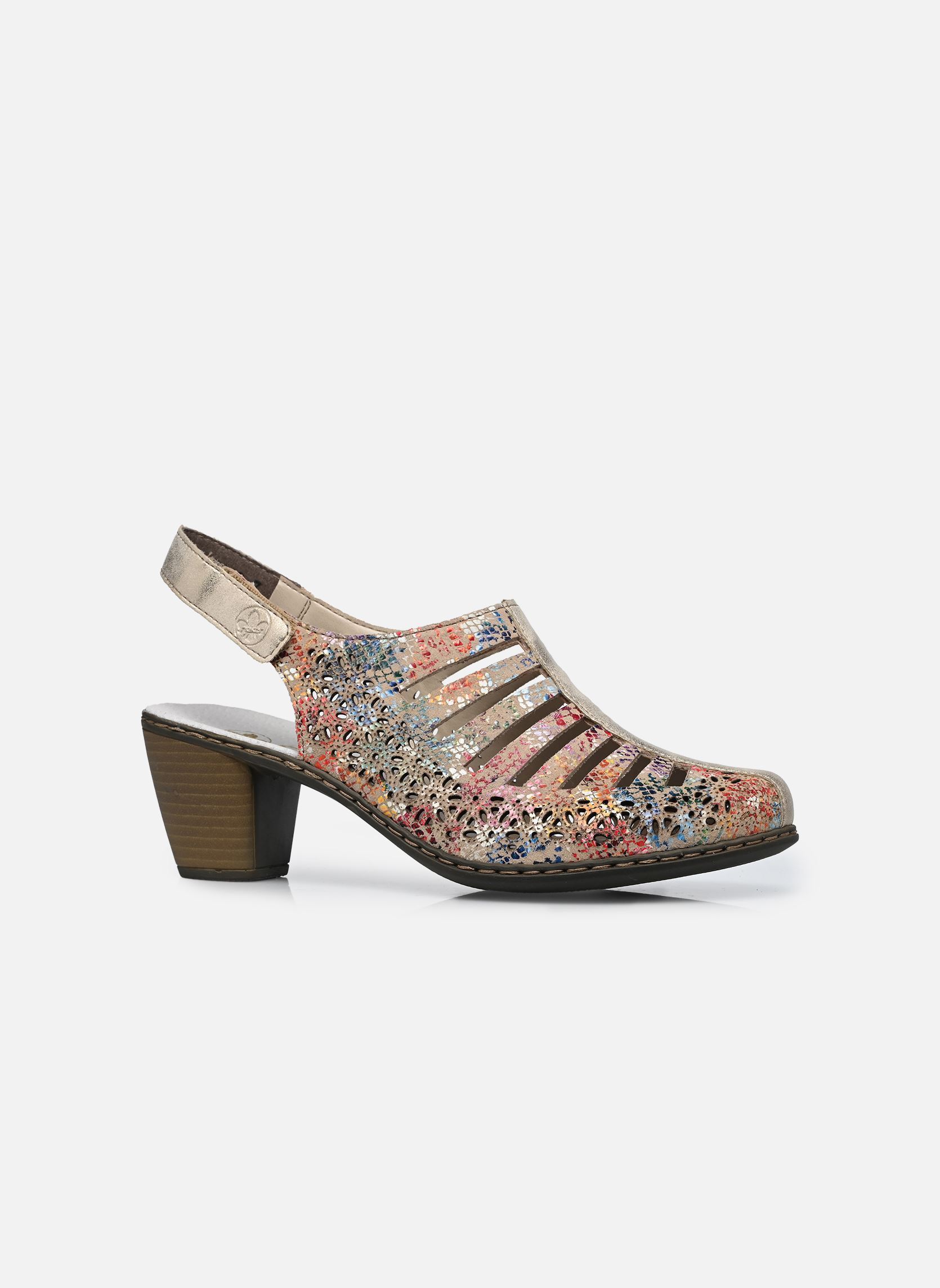 Sandales 40959 femme multicolore Rieker Sandales 40959 femme multicolore MUSCHEL/BEIGE-MULTI