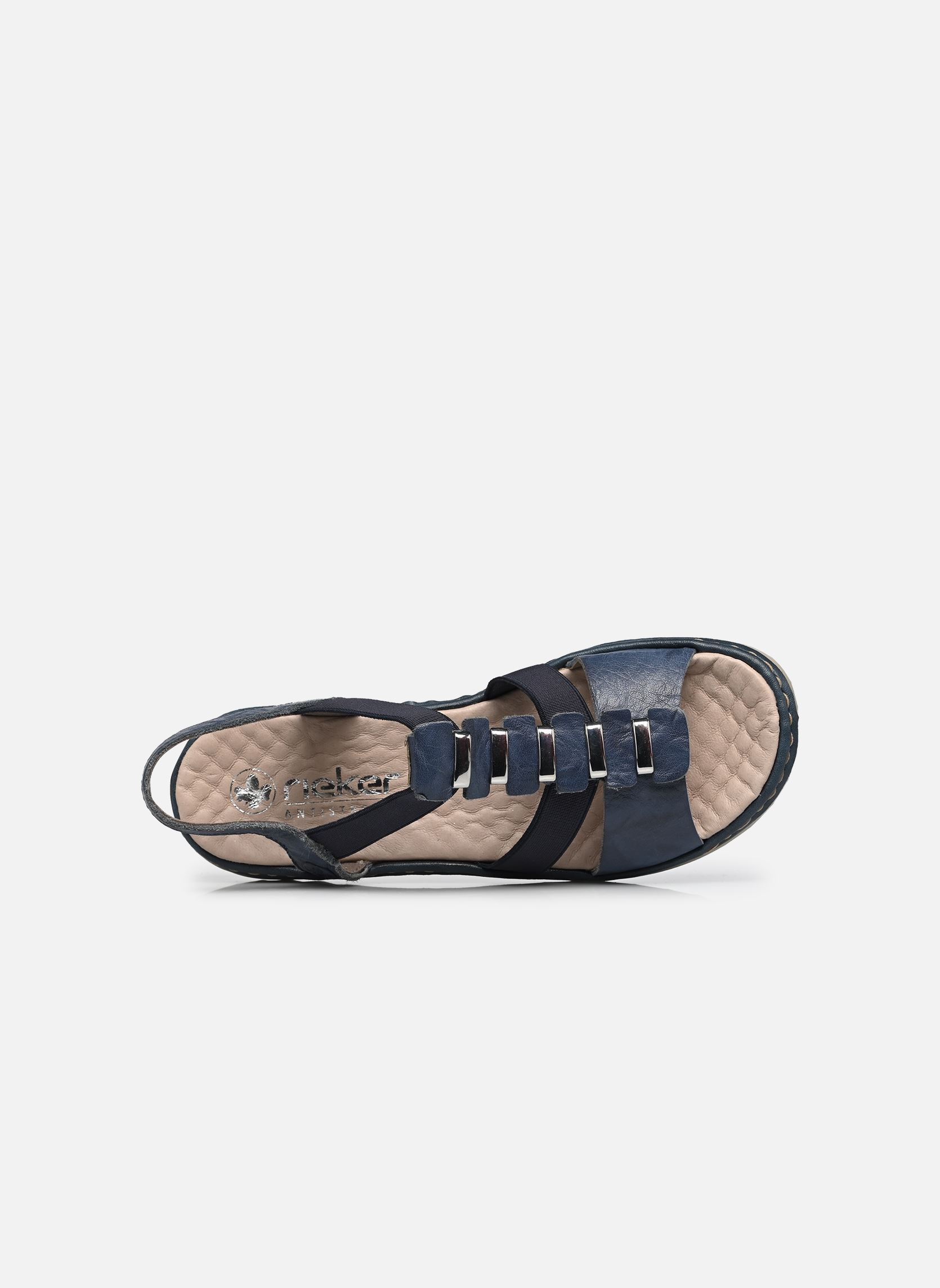 Sandales 60452 femme bleu Rieker Sandales 60452 femme bleu WHITELAKE