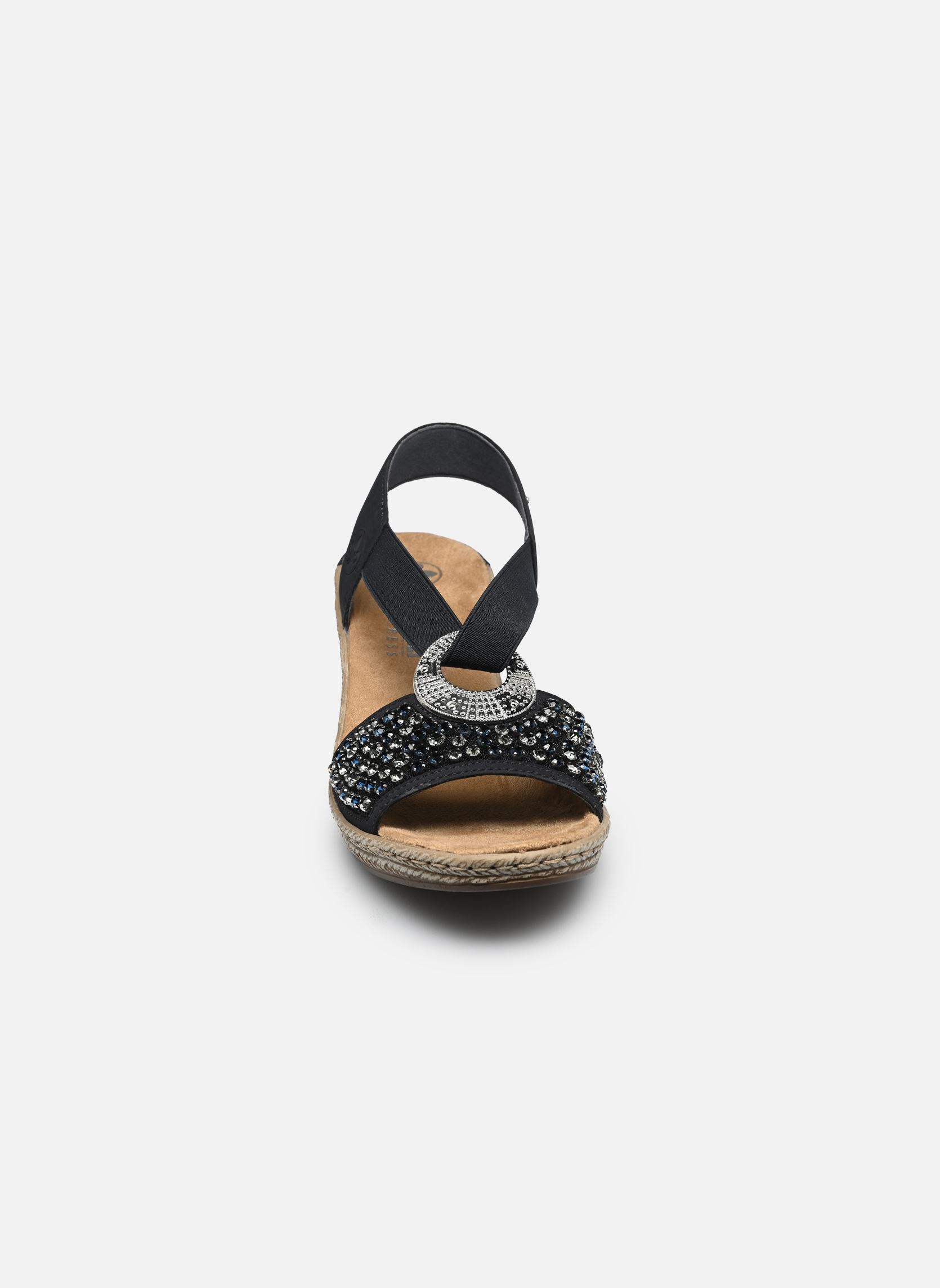 Keil- und Plateausandalen 62451 damen blau Rieker Keil- und Plateausandalen 62451 damen blau PAZIFIK