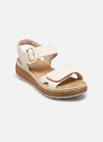 Keil- und Plateausandalen 62760 damen beige Rieker Keil- und Plateausandalen 62760 damen beige PORZELLAN
