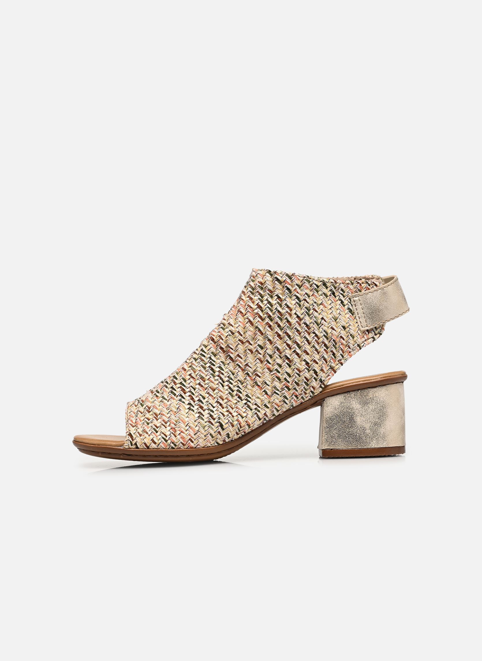 Sandales 64670 femme beige Rieker Sandales 64670 femme beige BEIGE/MUSCHEL