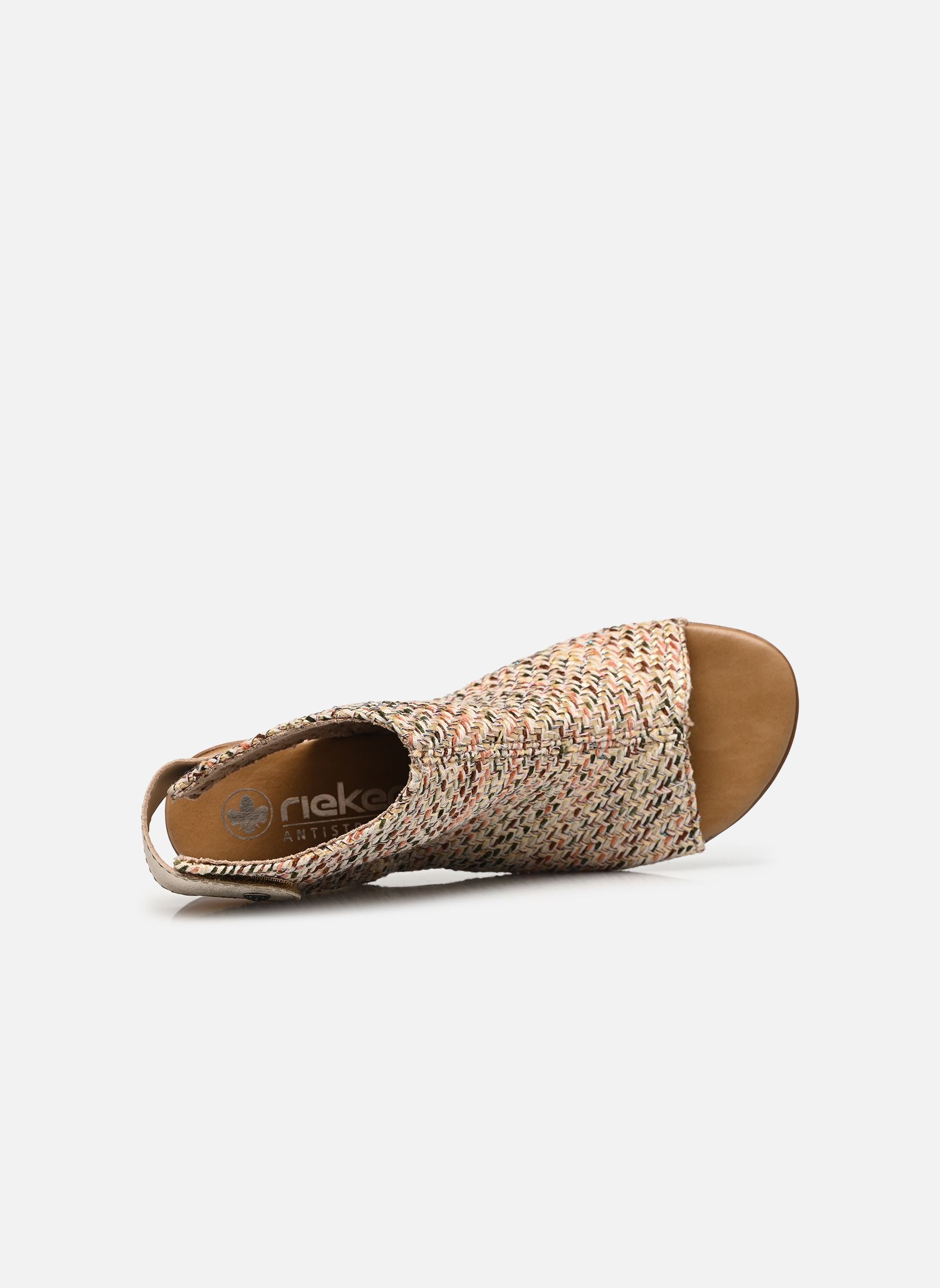 Sandales 64670 femme beige Rieker Sandales 64670 femme beige BEIGE/MUSCHEL