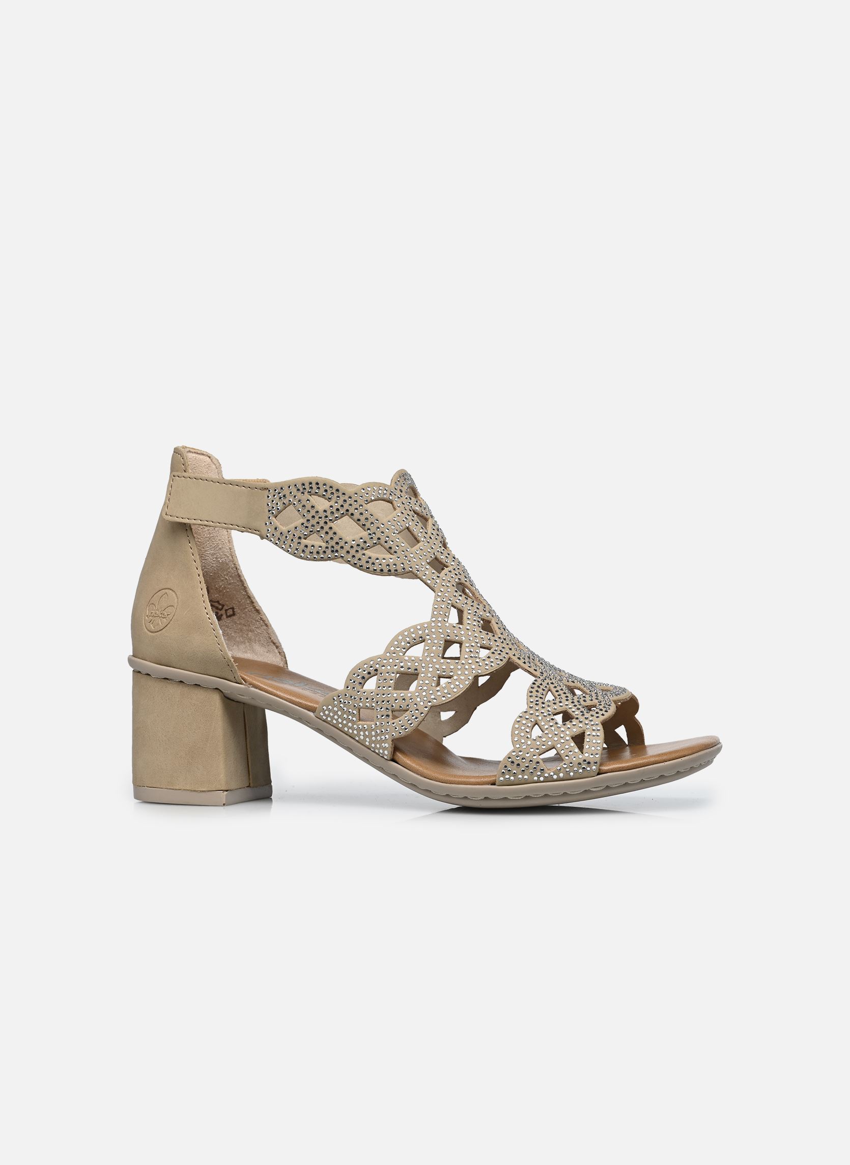 Sandales 64773 femme beige Rieker Sandales 64773 femme beige PORZELLAN