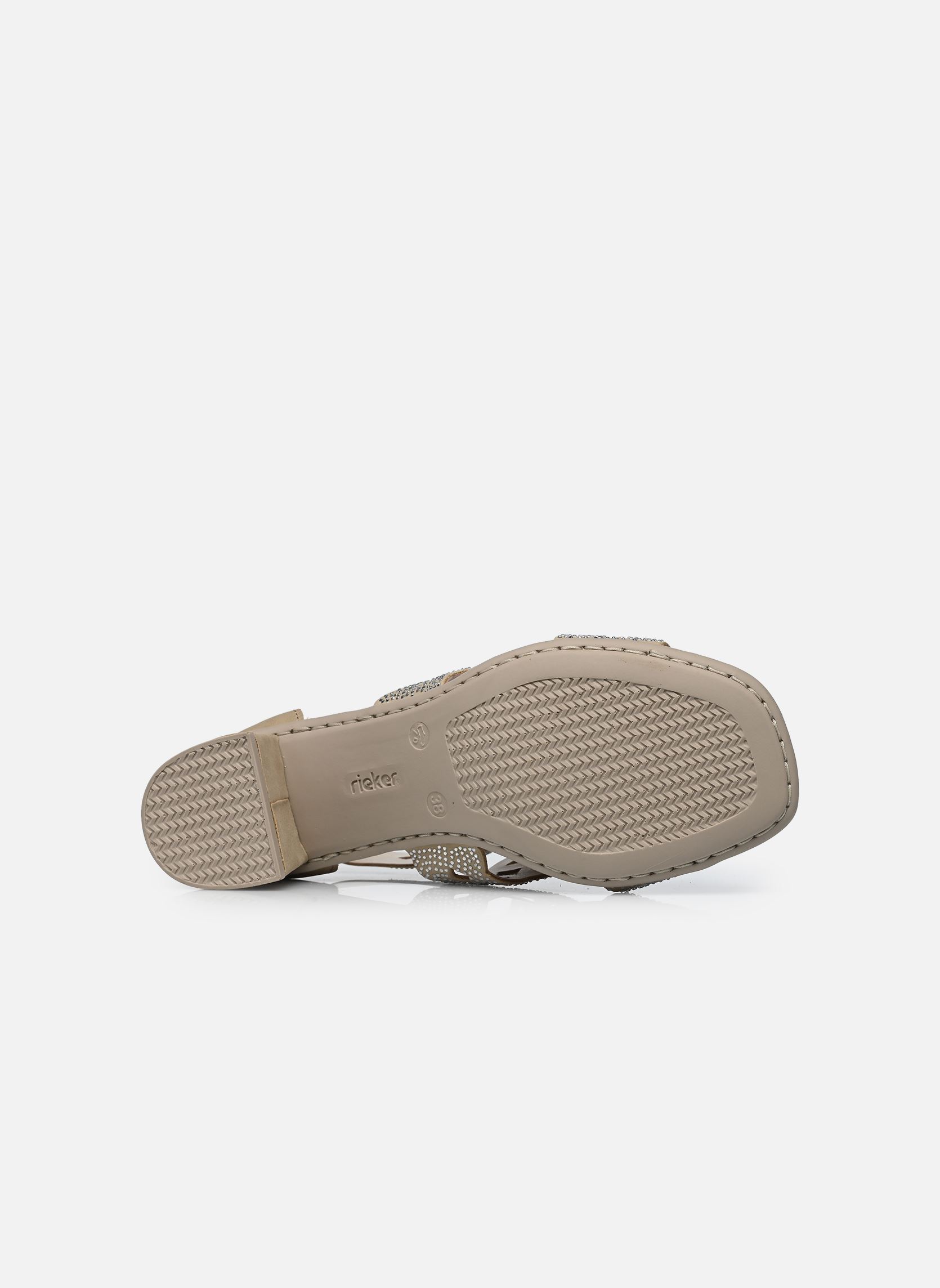 Sandales 64773 femme beige Rieker Sandales 64773 femme beige PORZELLAN