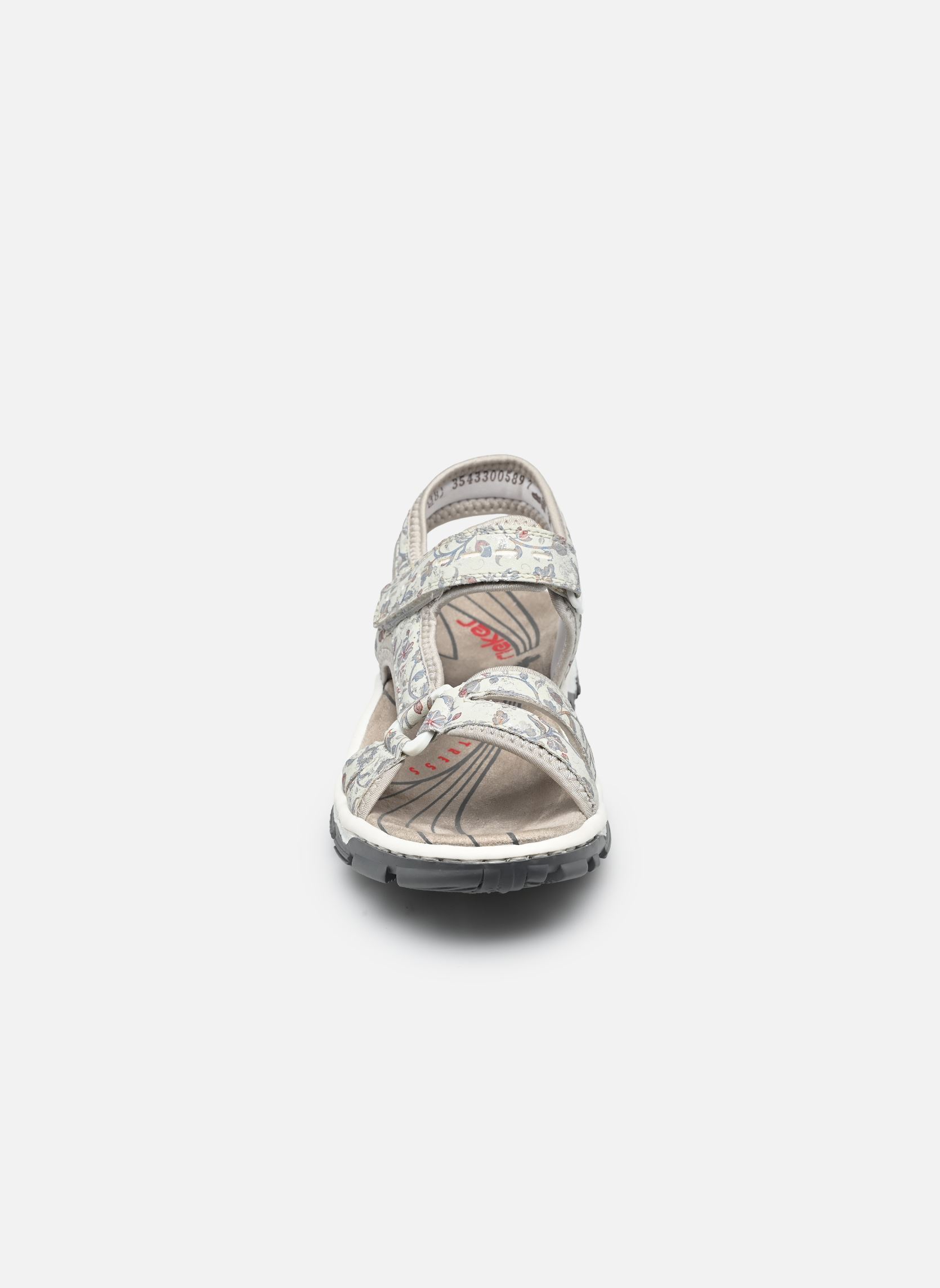 Sandales 68879 femme multicolore Rieker Sandales 68879 femme multicolore HELLGRAU-MULTI/PERLCLOUD