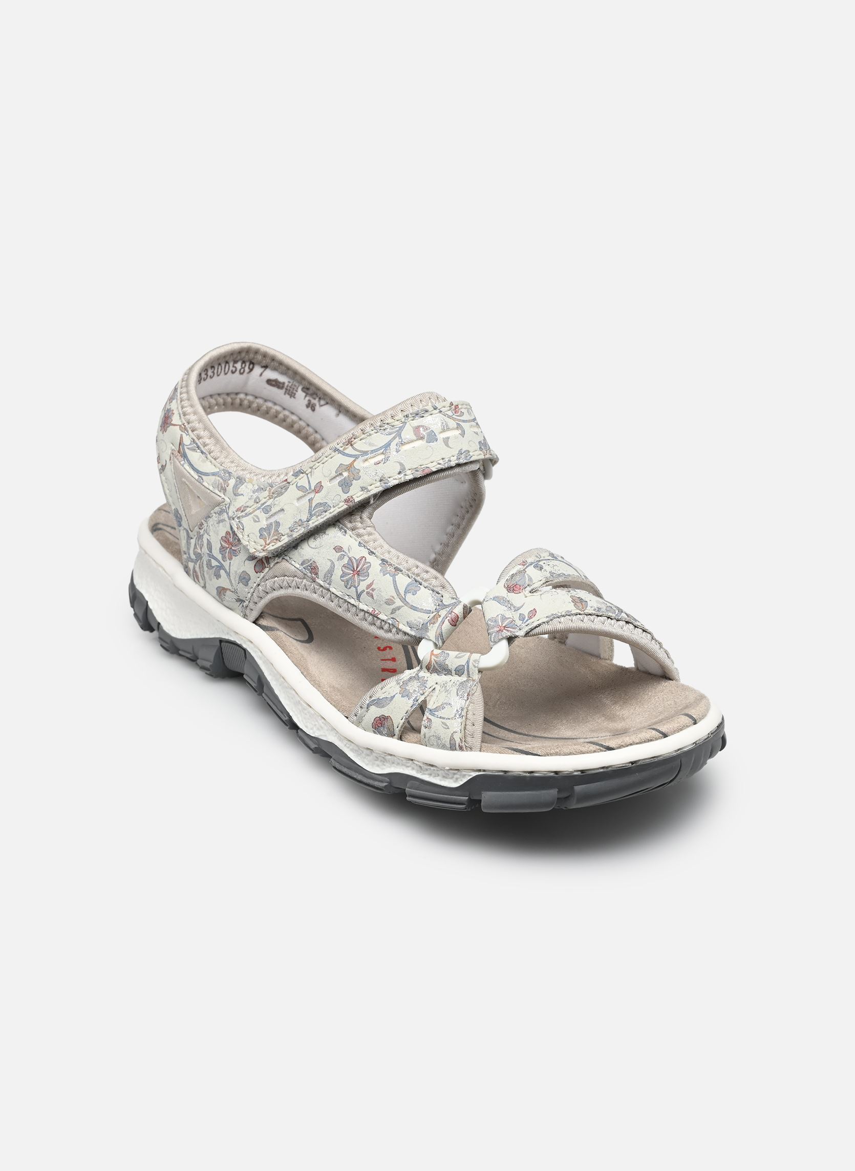 Sandales 68879 femme multicolore Rieker Sandales 68879 femme multicolore HELLGRAU-MULTI/PERLCLOUD
