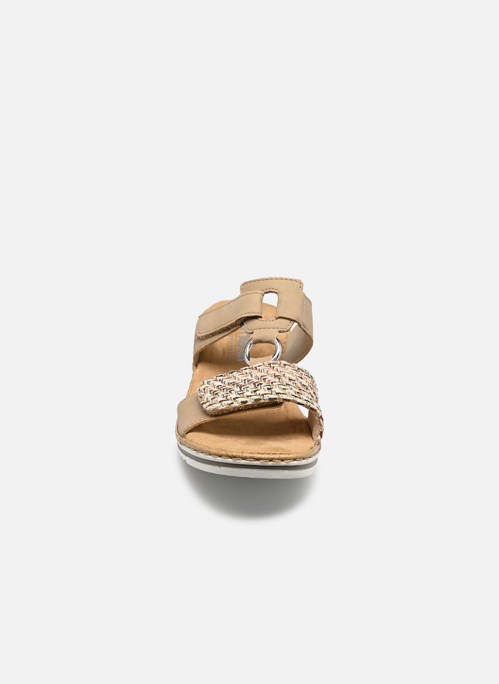 Mules V06P9 femme beige Rieker Mules V06P9 femme beige BEIGE/PROZELLAN