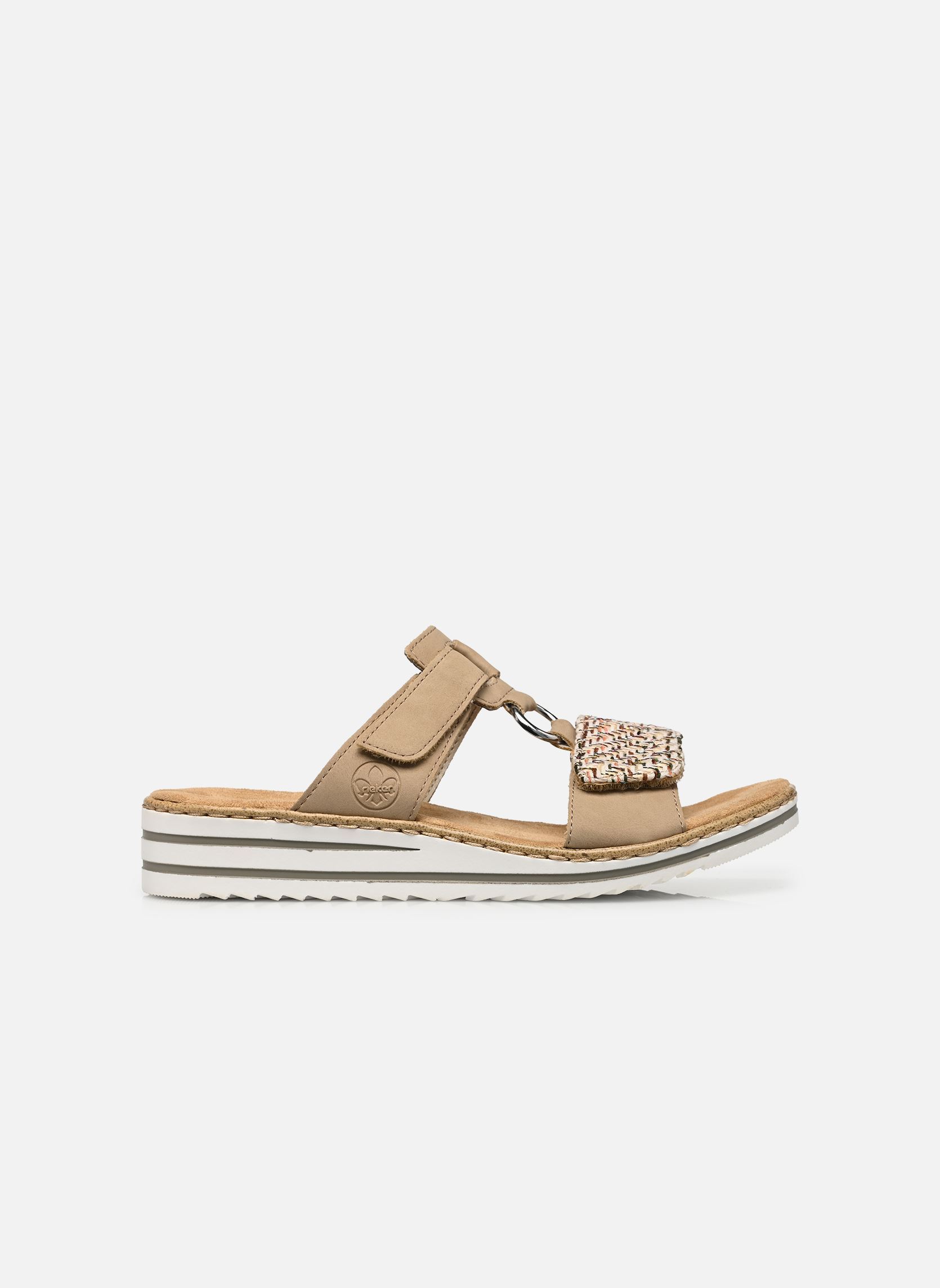 Mules V06P9 femme beige Rieker Mules V06P9 femme beige BEIGE/PROZELLAN