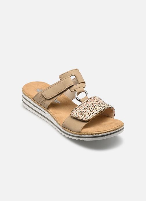 Rieker Mules V06P9 femme beige