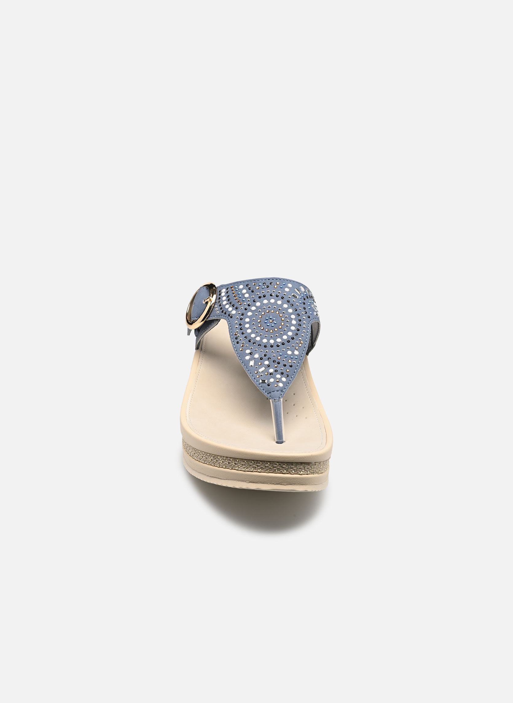 Mules V1465 femme bleu Rieker Mules V1465 femme bleu INDIGO