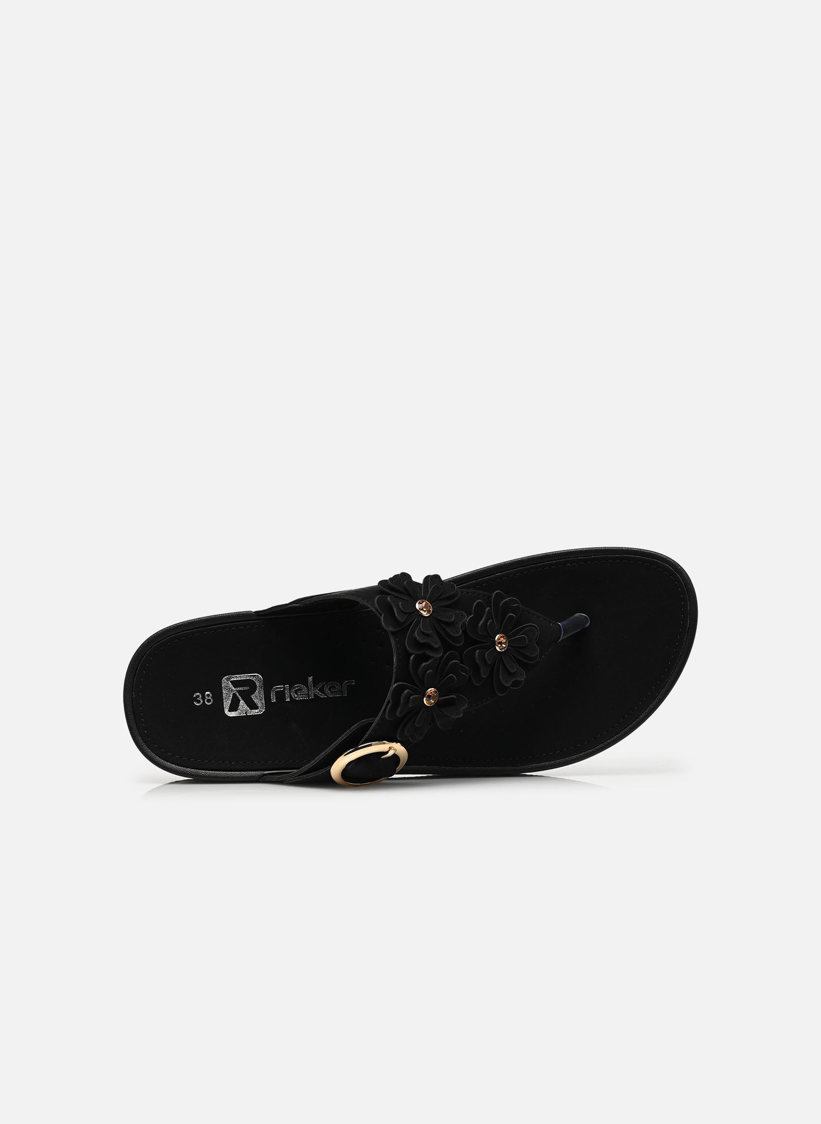Mules V1466 femme noir Rieker Mules V1466 femme noir SCHWARZ