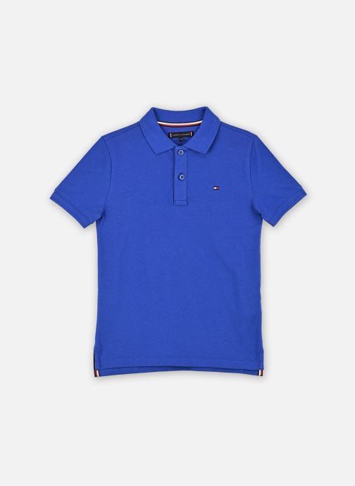 Tommy Hilfiger Poloshirts Flag Polo Ss jungen blau