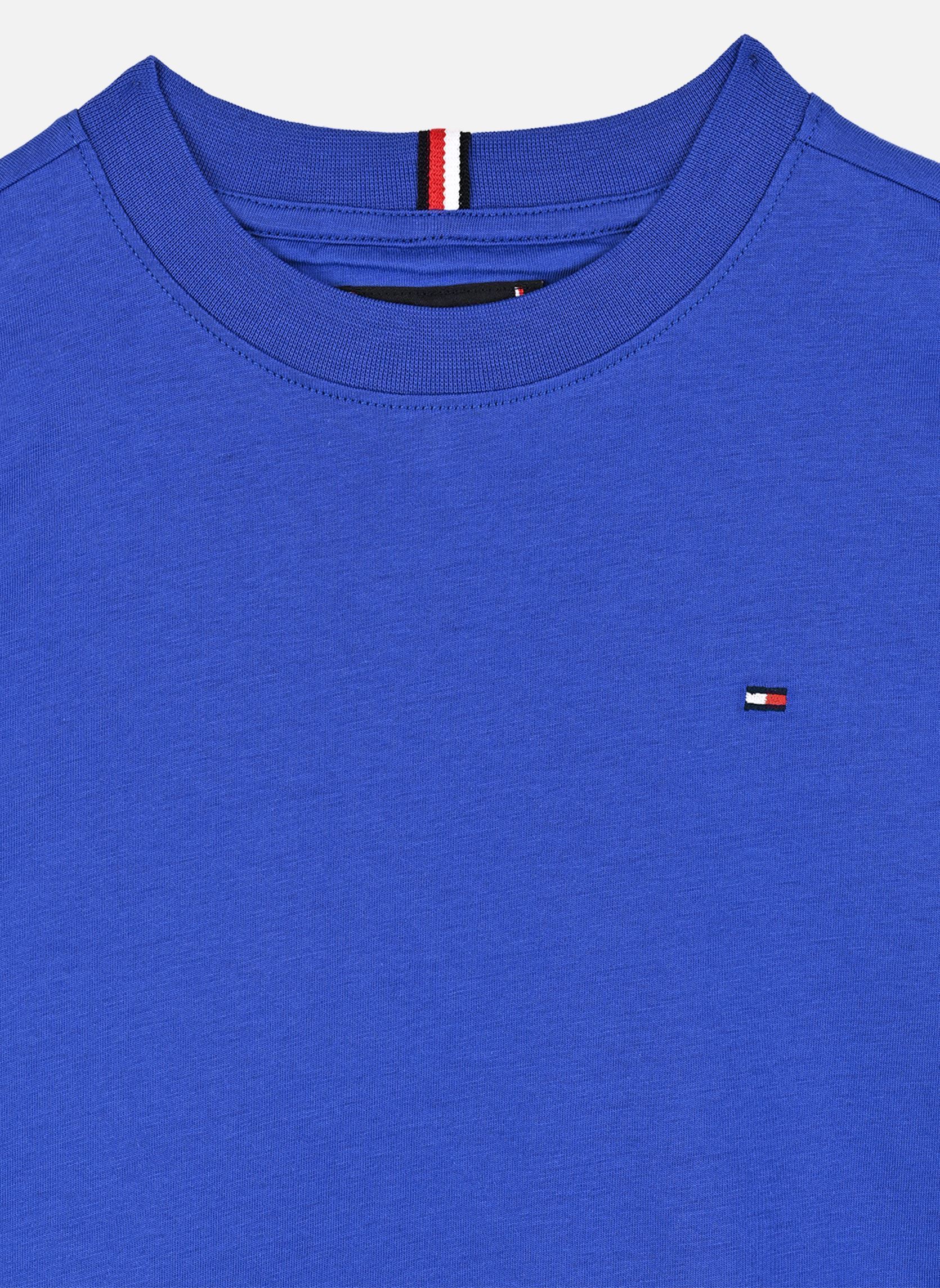 Kurzarm-T-Shirts Essential Archive Fi jungen blau Tommy Hilfiger Kurzarm-T-Shirts Essential Archive Fi jungen blau Majesty Blue